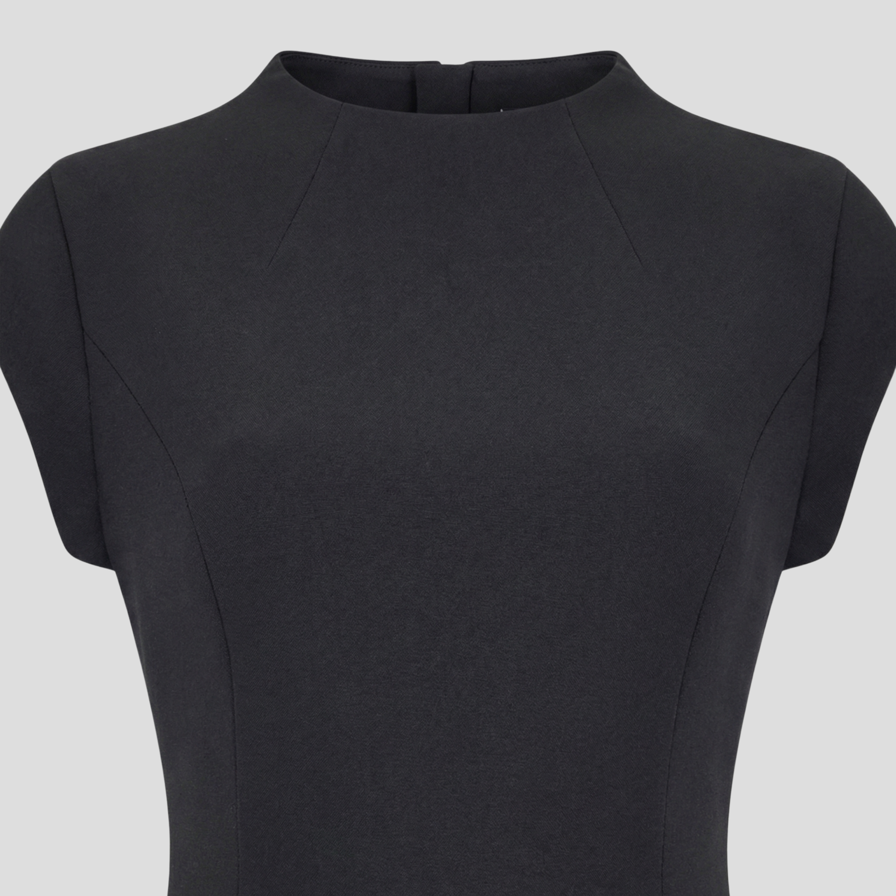 Women Mini Dress | High Neck Detail & Cinched Waist Silhouette for Evening Wear