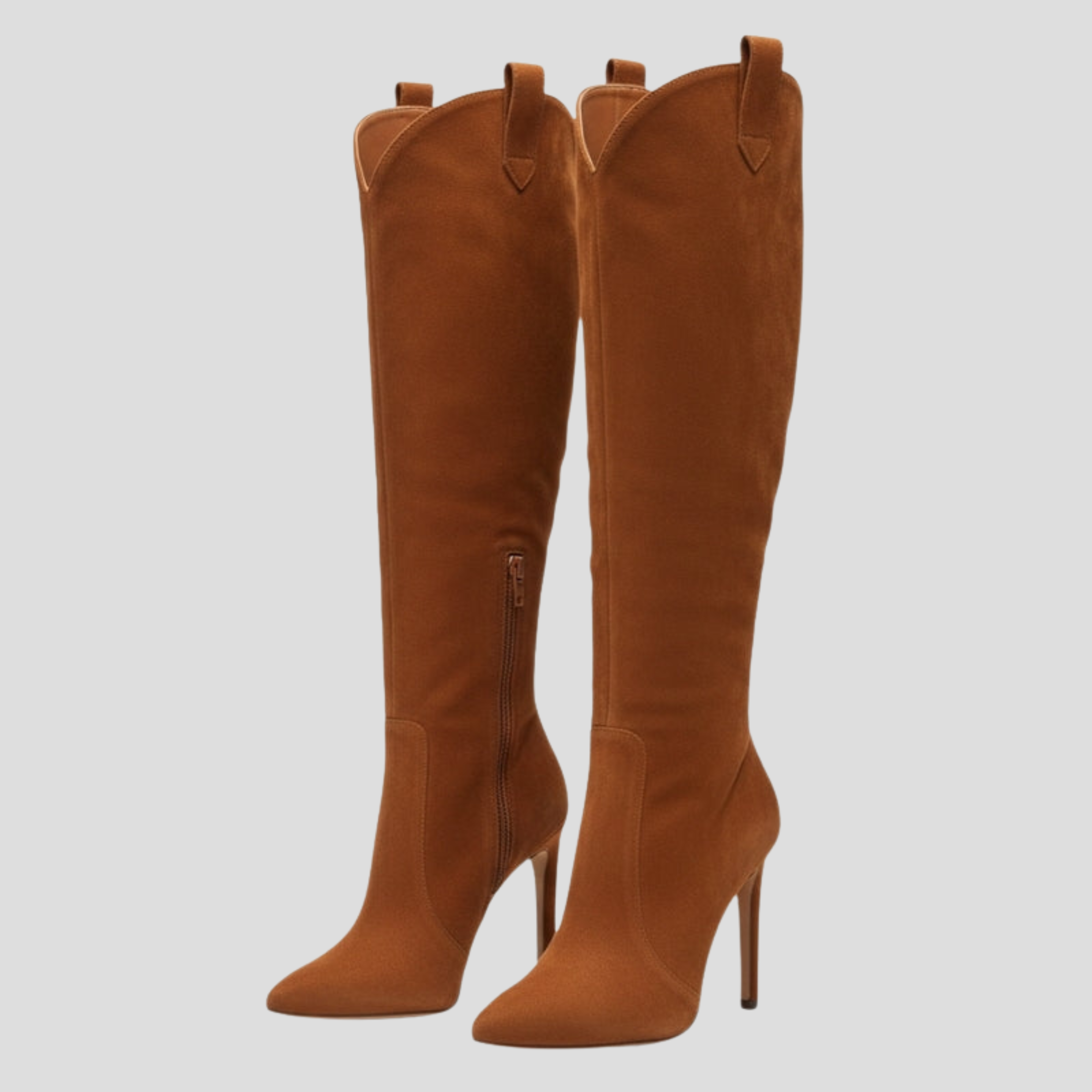 Women Boots | Knee-High Structure & Pointed Toe with Slim Heel Design