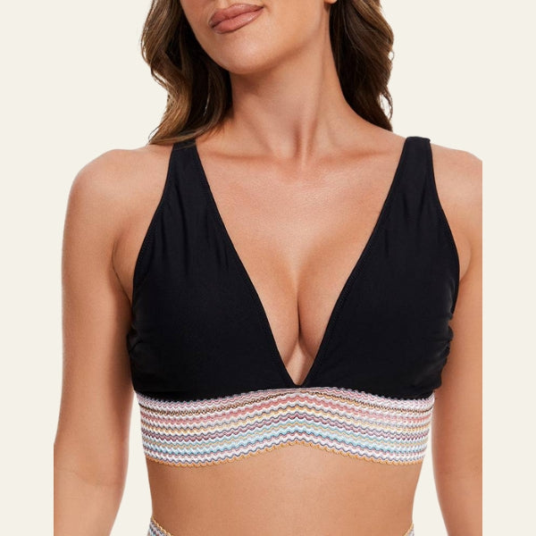The Capri Elastic-Band Bikini Set
