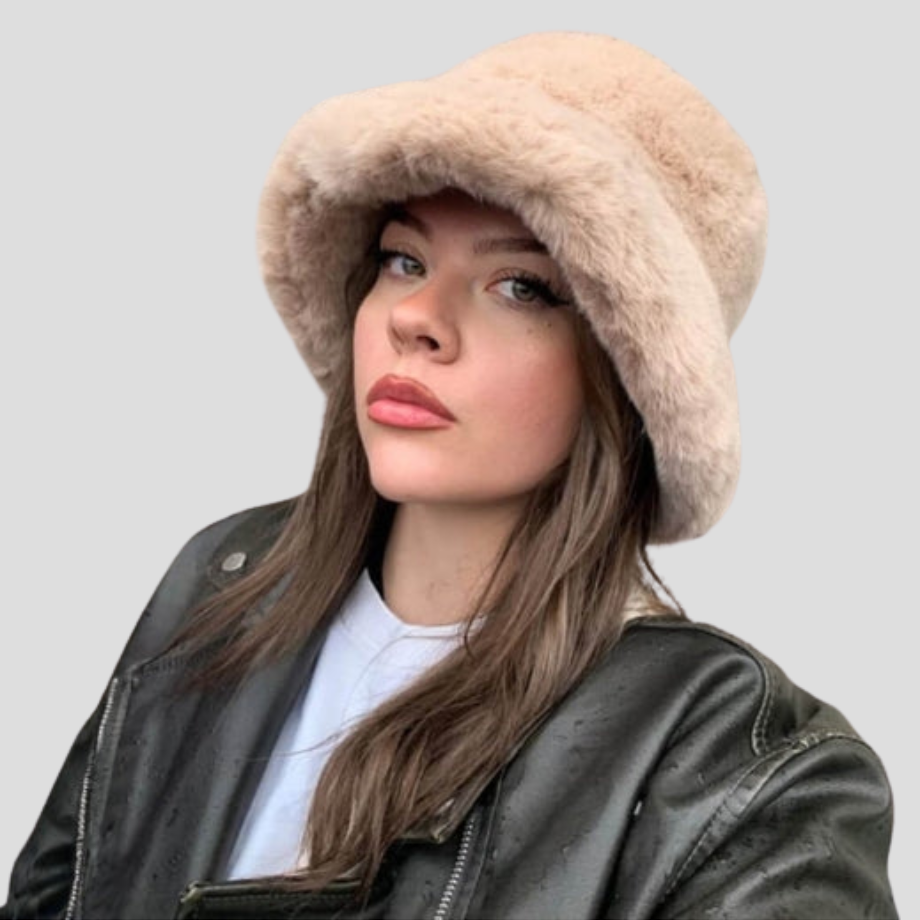 Women Bucket Hat | Rounded Crown Shape & Contoured Brim Design for Daily Wear