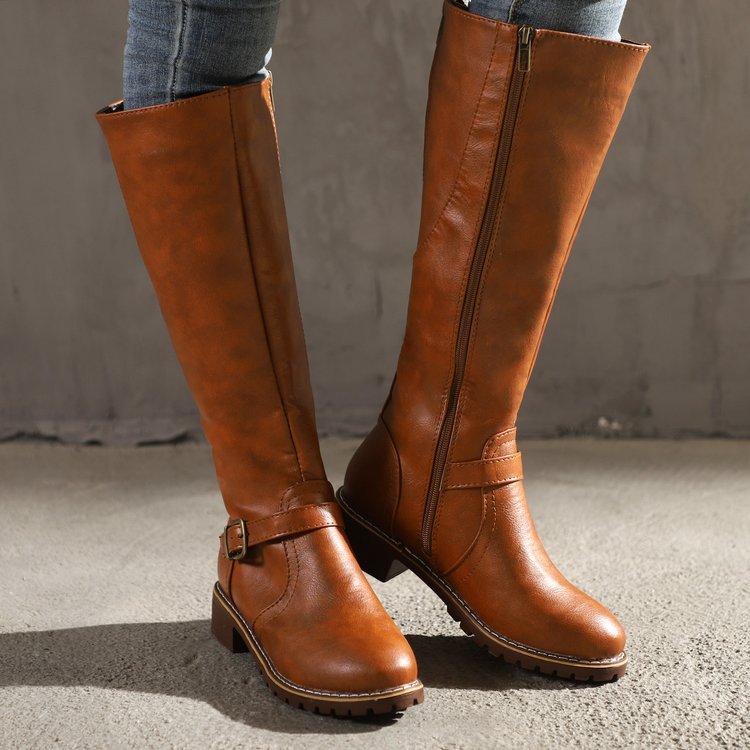 Knee-High Boots for Women | Tall Fashion Boots | Side Zipper