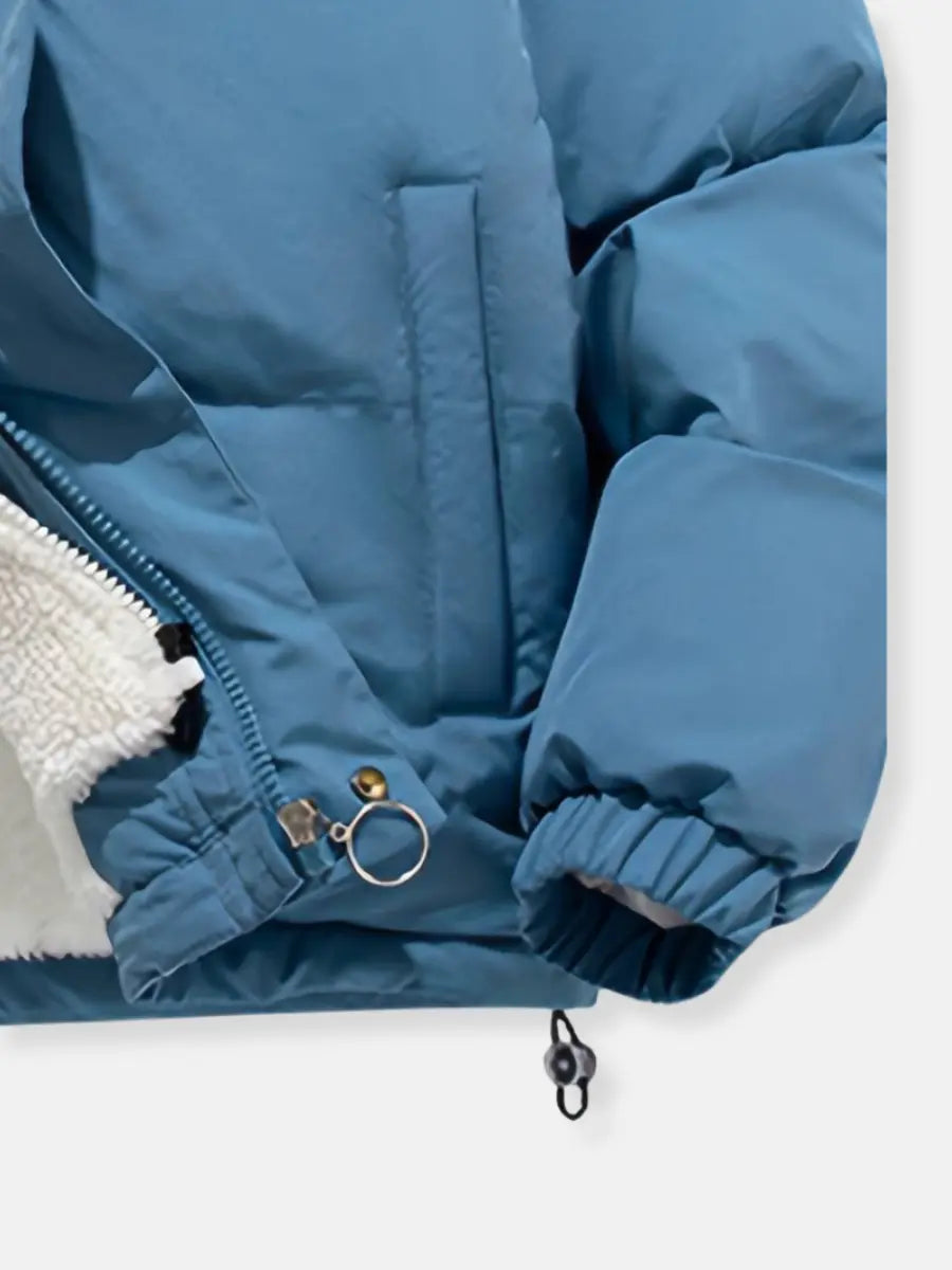 Ladies | Warm Zip-Up Winter Jacket | Comfort & Style | Perfect for Cold Days & Everyday Use