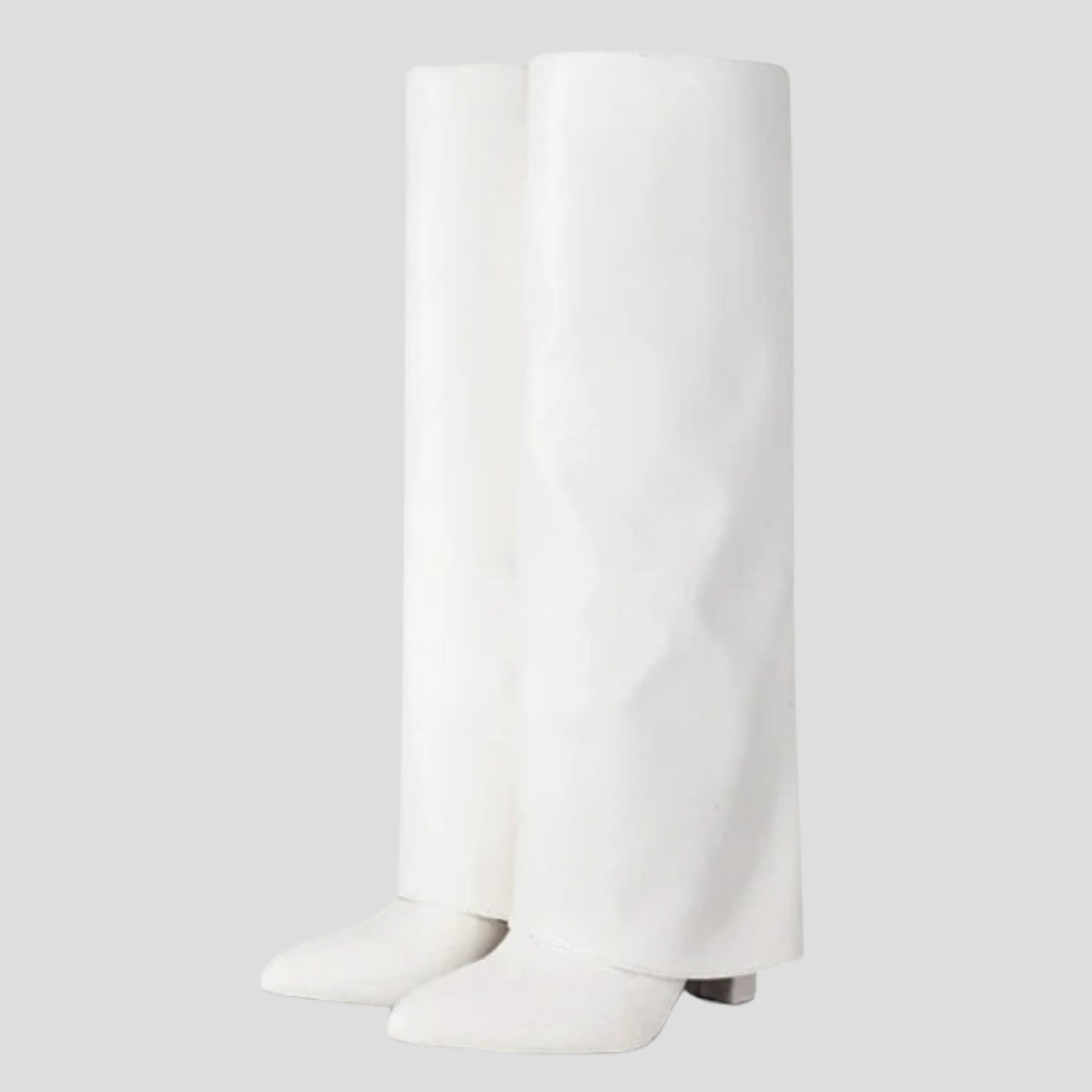 Women Boots | Sculpted Knee-High Form & Square Heel Design for Daily Wear