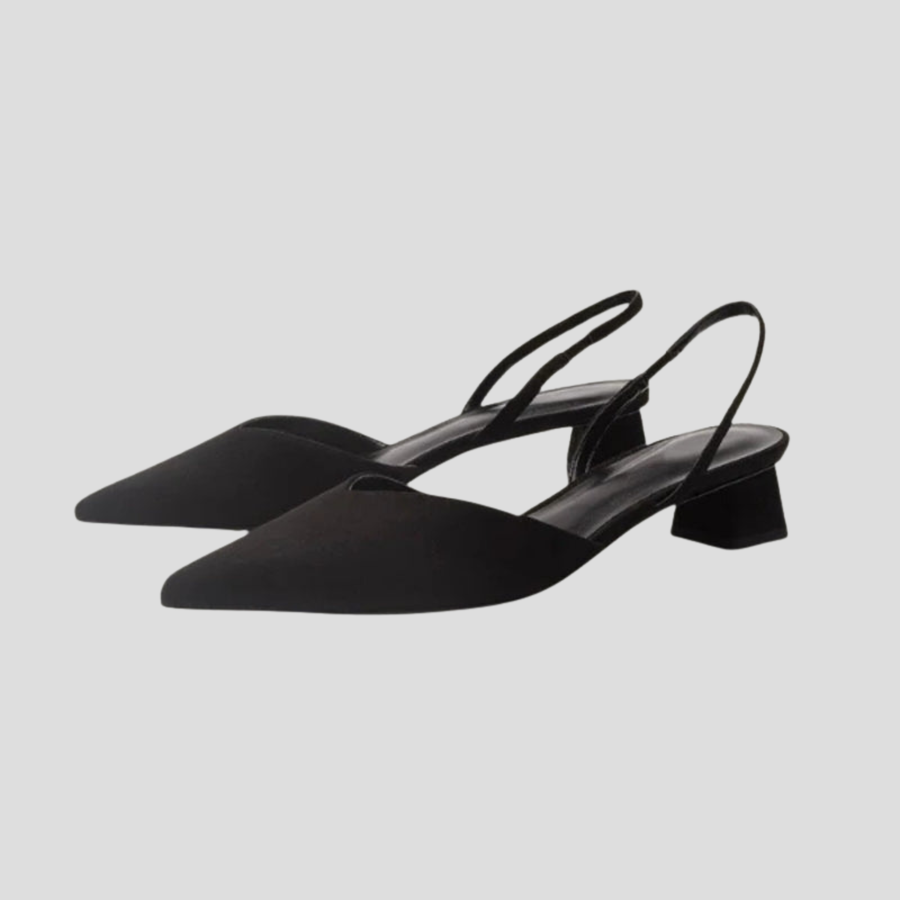 Women Heel | Slingback Strap Design & Pointed Toe Block Silhouette for Daily Wear
