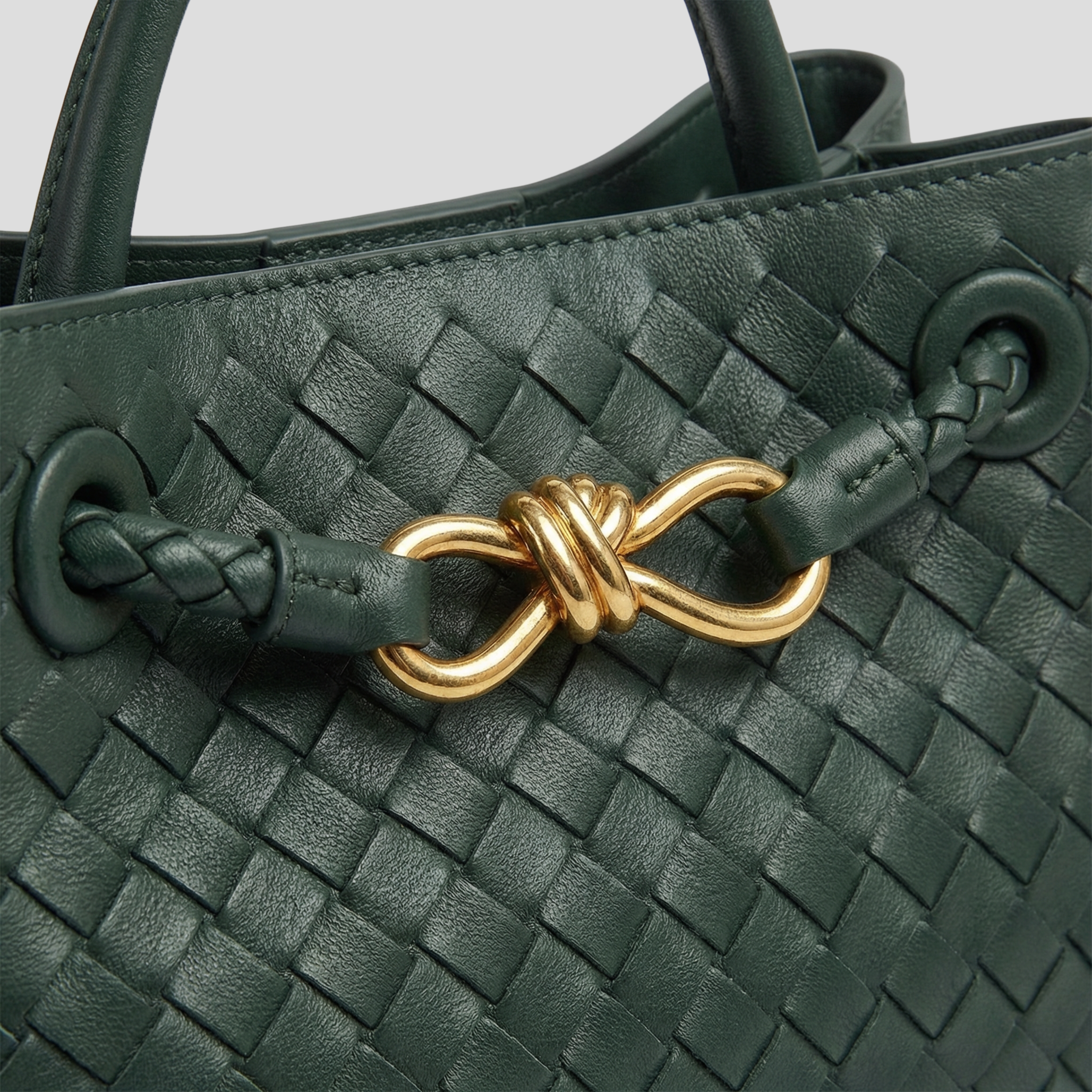 Women Bag | Woven Surface Design & Knot Detail Tote Silhouette for Daily Wear