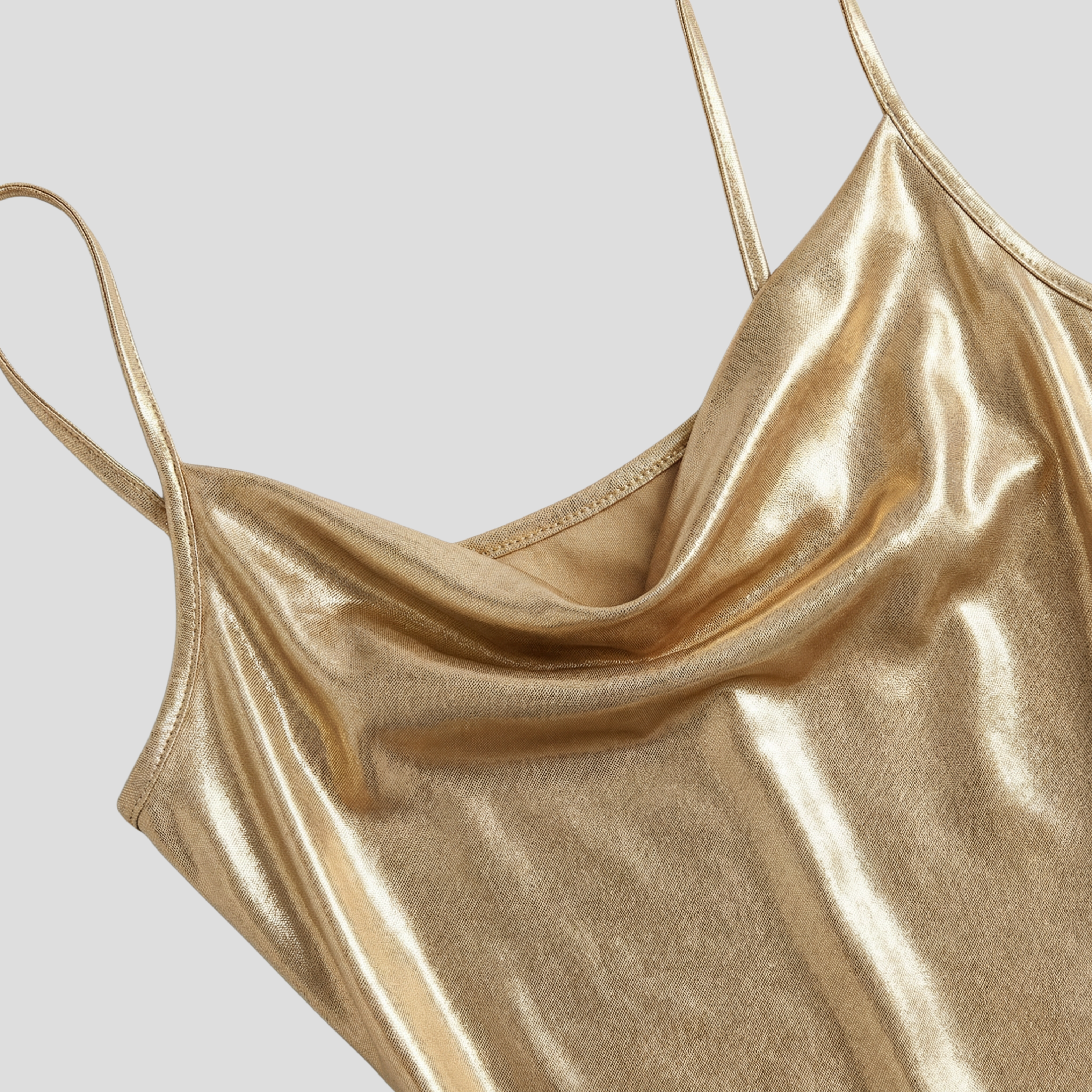 Women Slip Dress | Cowl Neckline Detail & Fluid Silhouette for Evening Wear