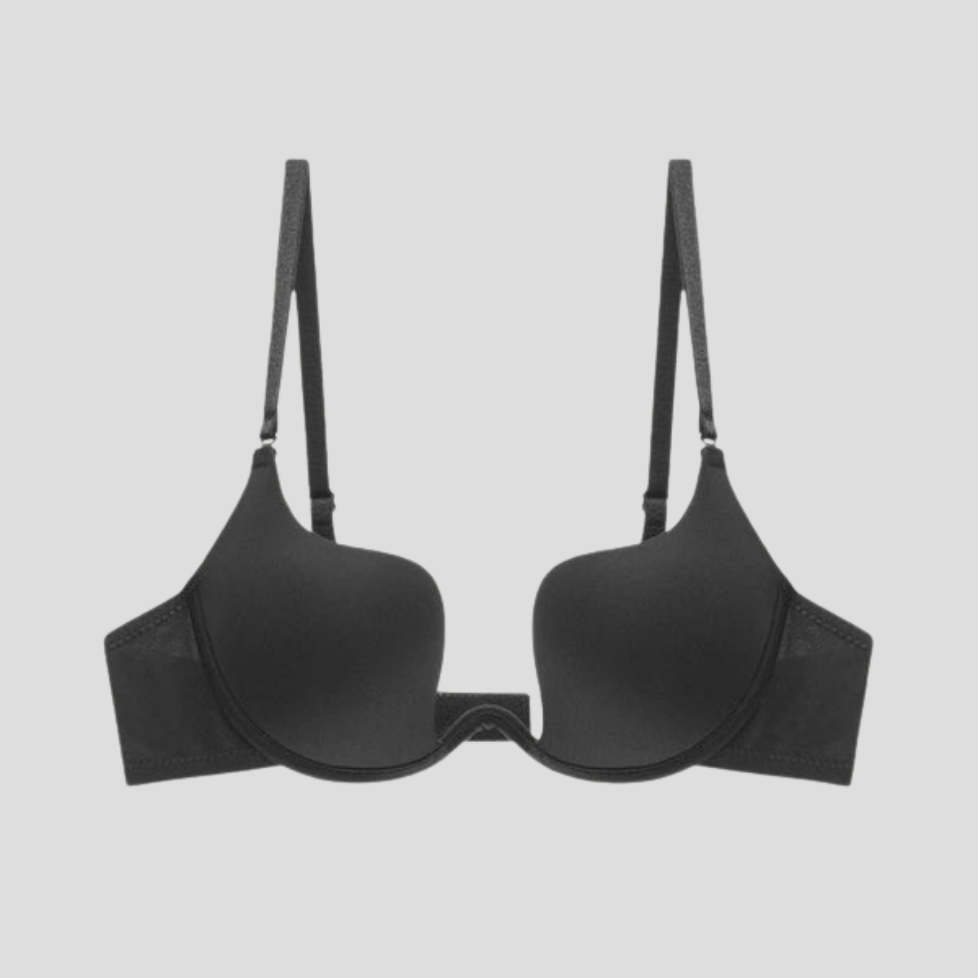 Women Bra | Deep-U Bridge Detail & Underwire Structured Silhouette for Layering