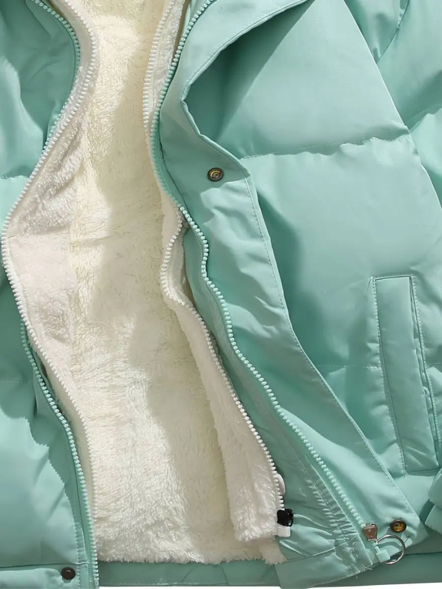 Ladies | Warm Zip-Up Winter Jacket | Comfort & Style | Perfect for Cold Days & Everyday Use