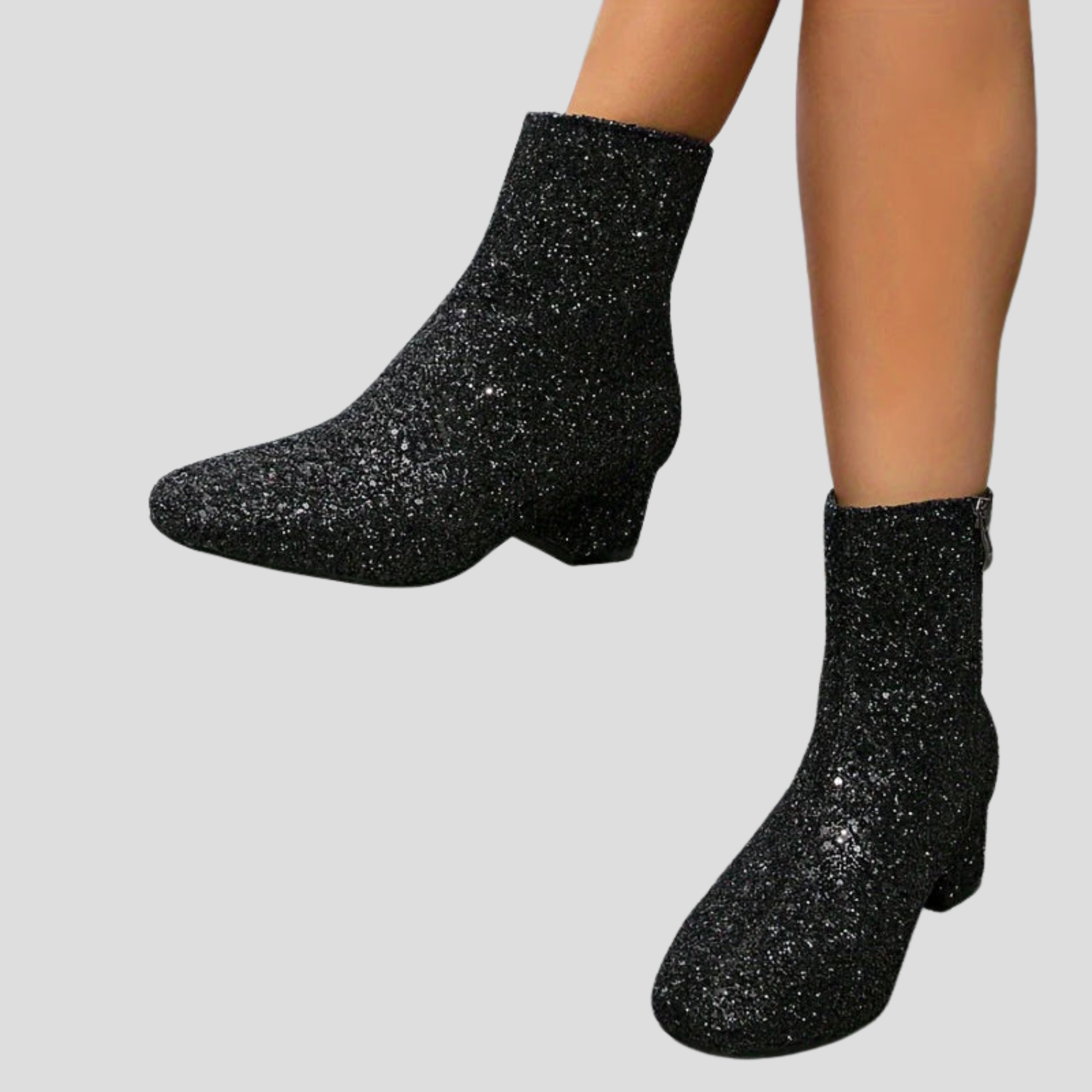 Women Boots | Ankle Height Form & Shimmered Surface Design for Daily Use