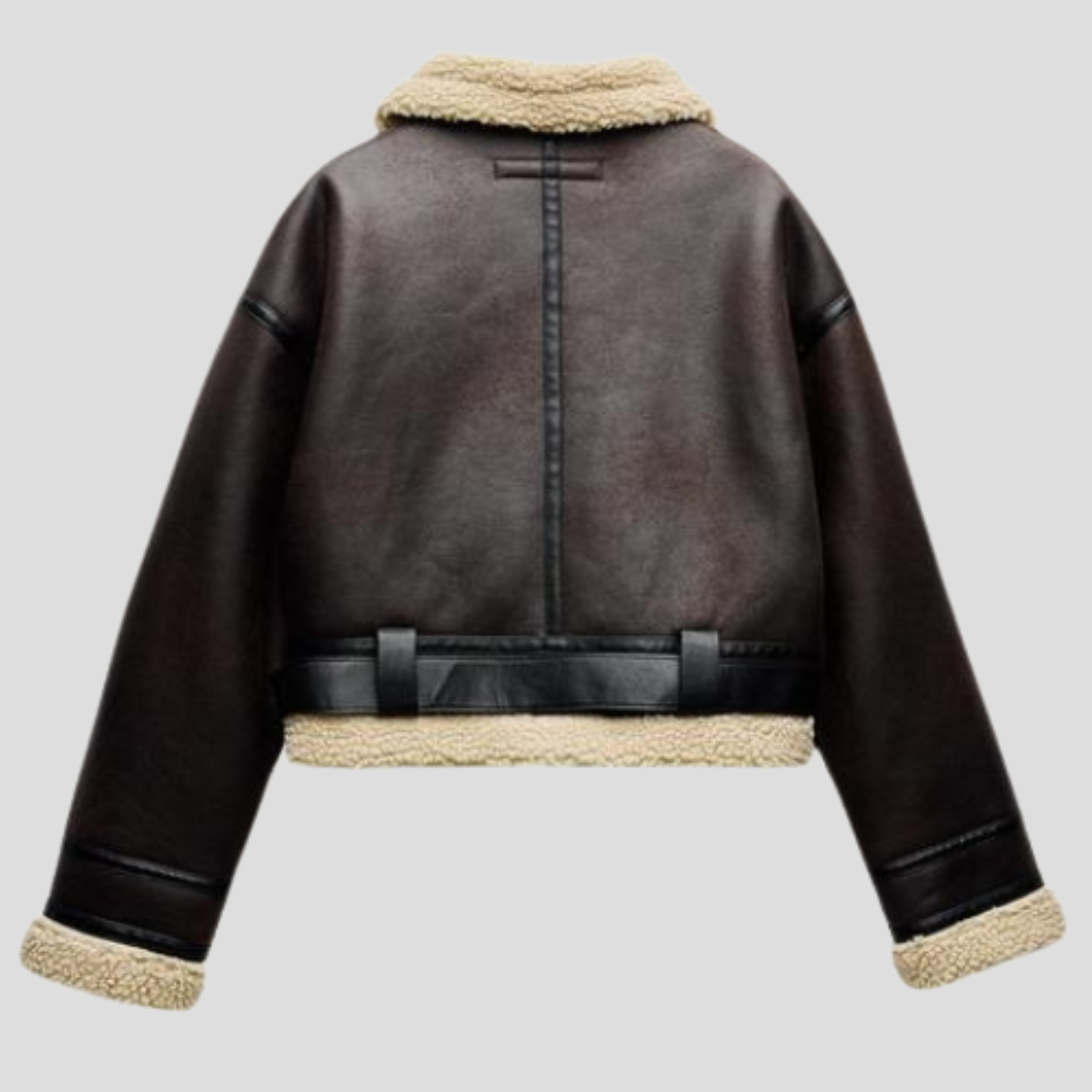 Women Jacket | Aviator Silhouette & Wide Collar Design for Daily Wear