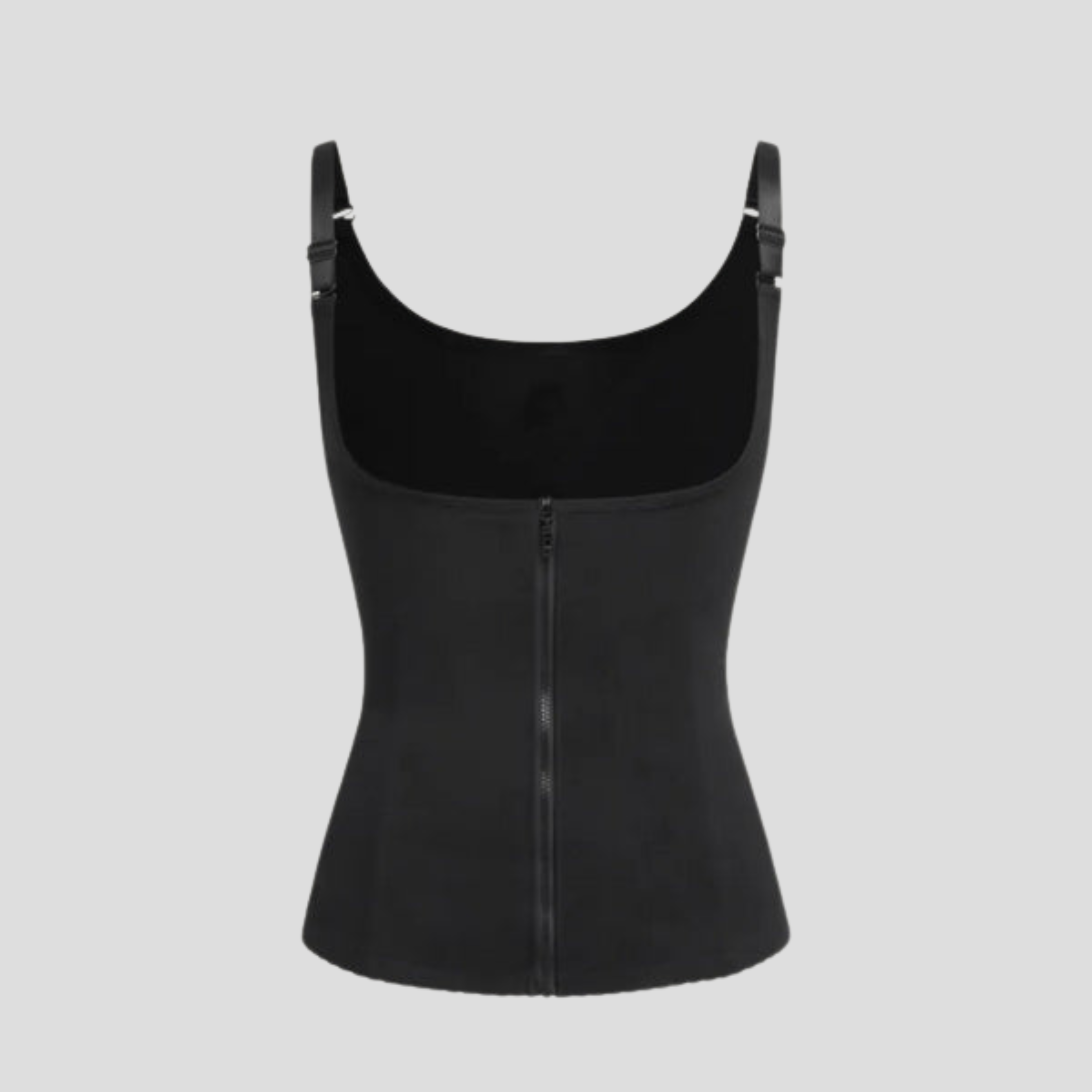 Women Shaping Vest | Zip-Front Closure & Panelled Silhouette for Layering