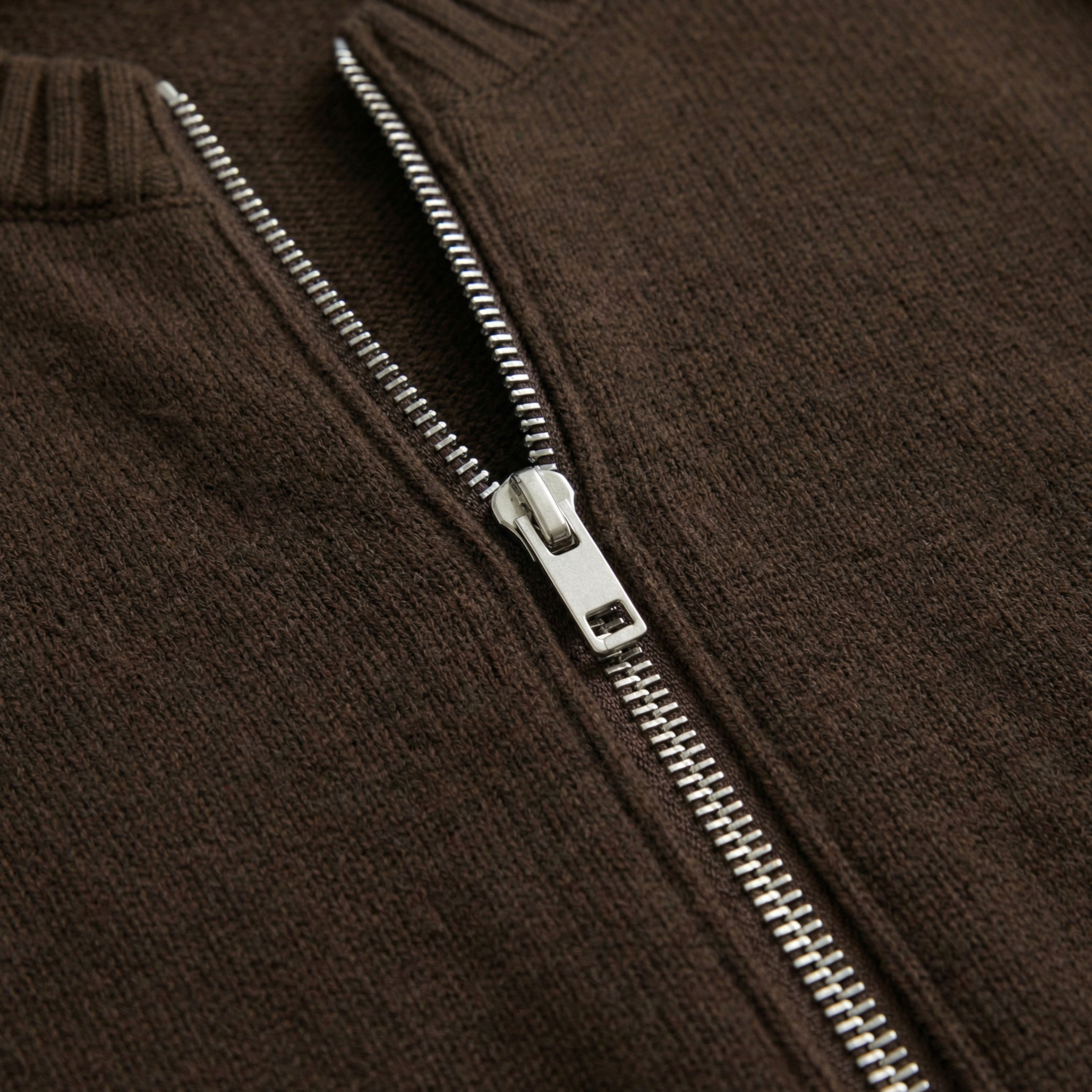 Women Cardigan | Zip Front Layout & Relaxed Silhouette for Daily Wear