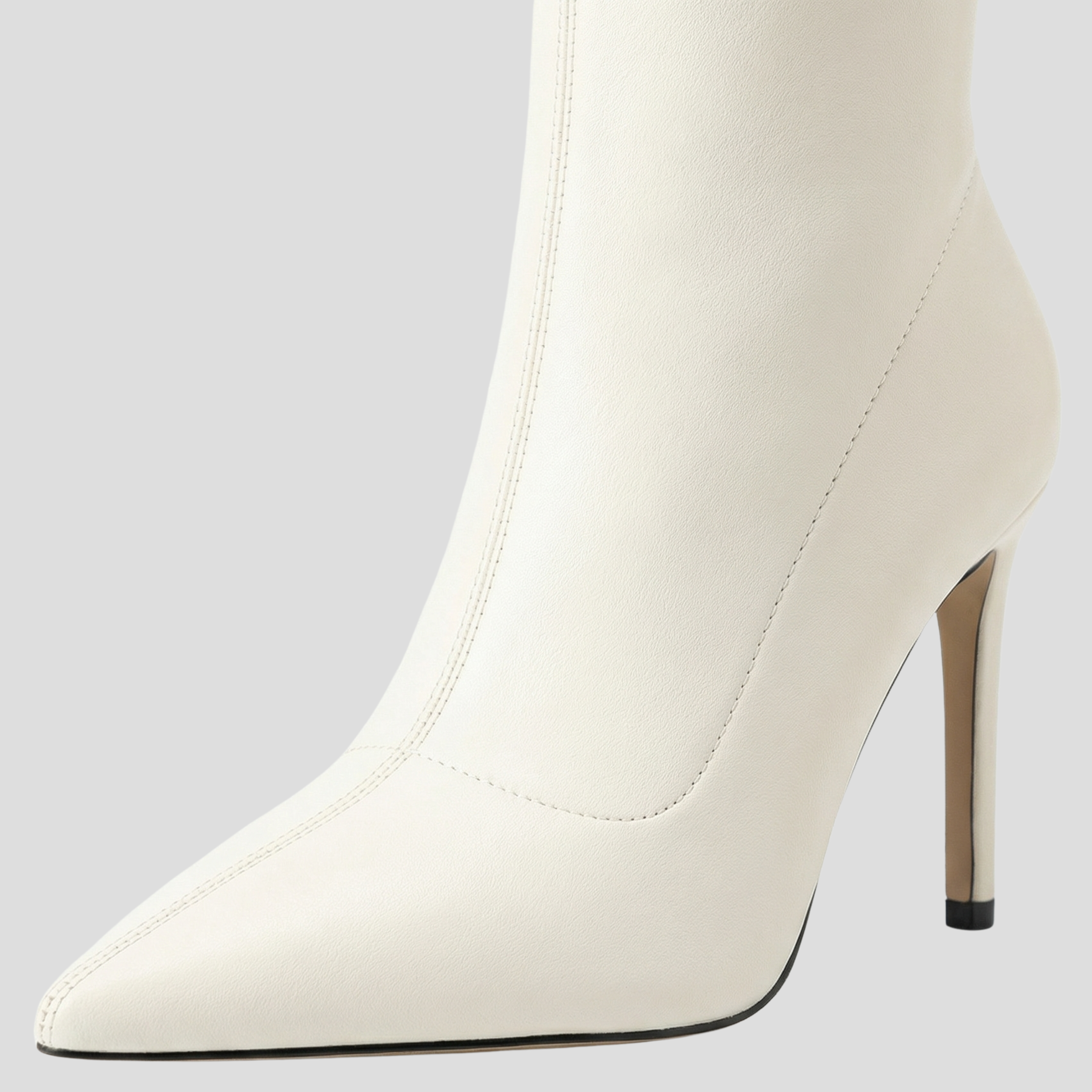 Women Boots | Knee-High Silhouette & Pointed Toe with Zip Design for Daily Wear