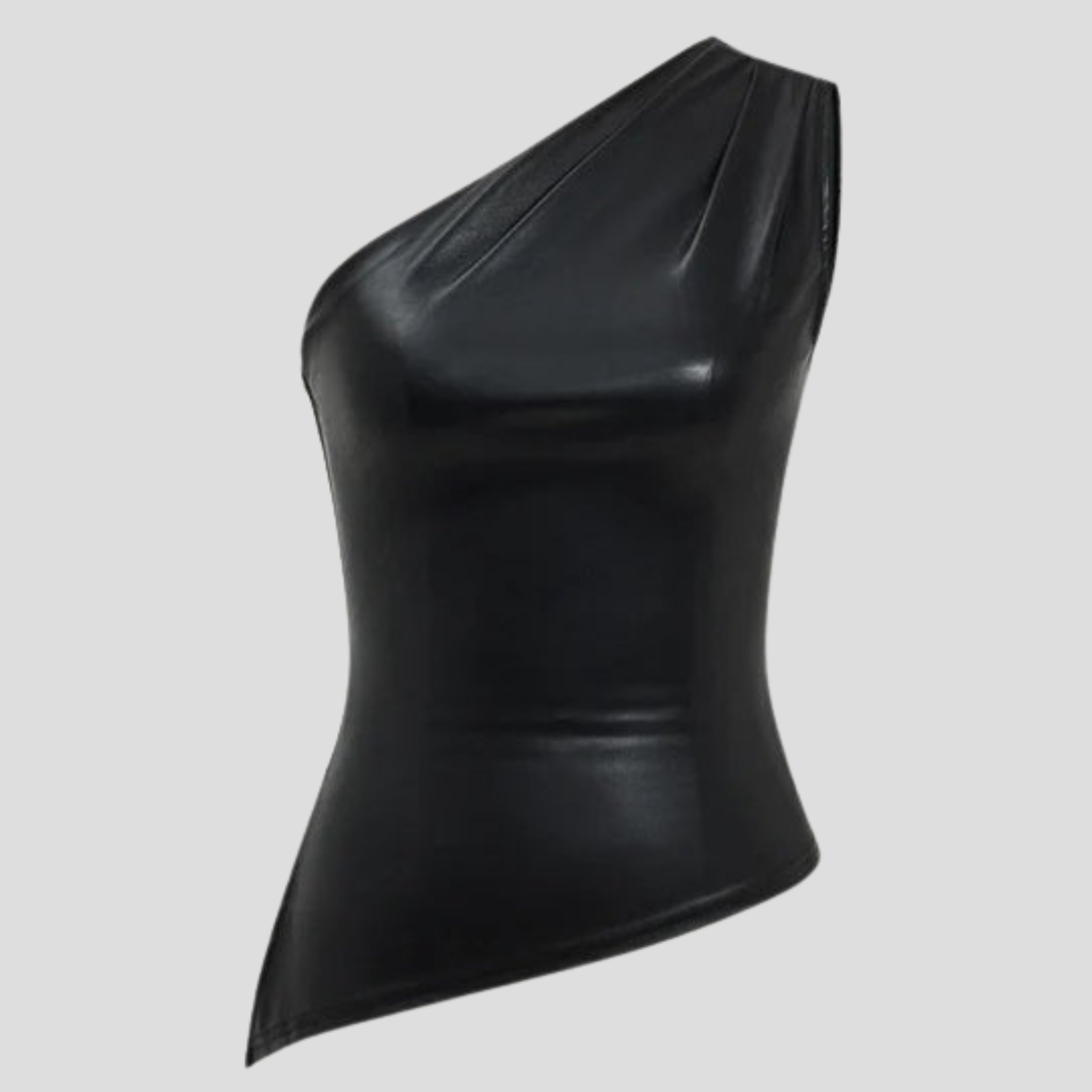 Women Top | One-Shoulder Design & Asymmetric Hem Silhouette for Daily Wear