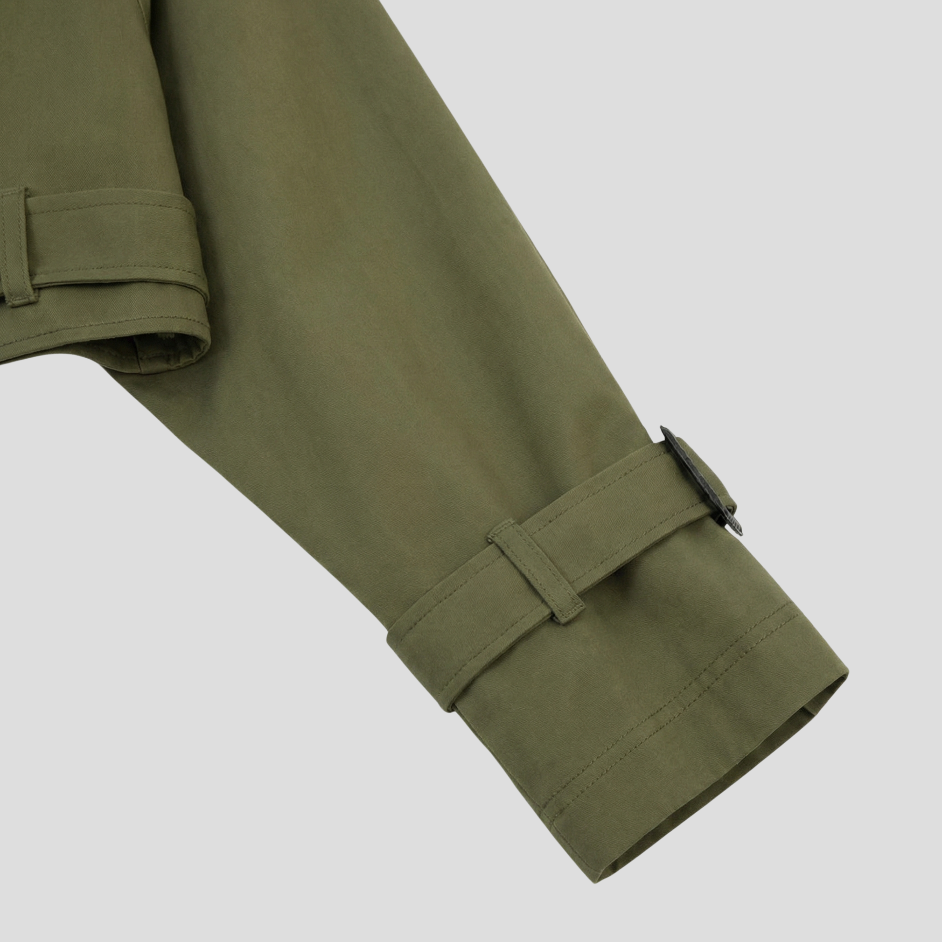 Women Jacket | Cropped Length & Belted Waist Structure for Daily Use