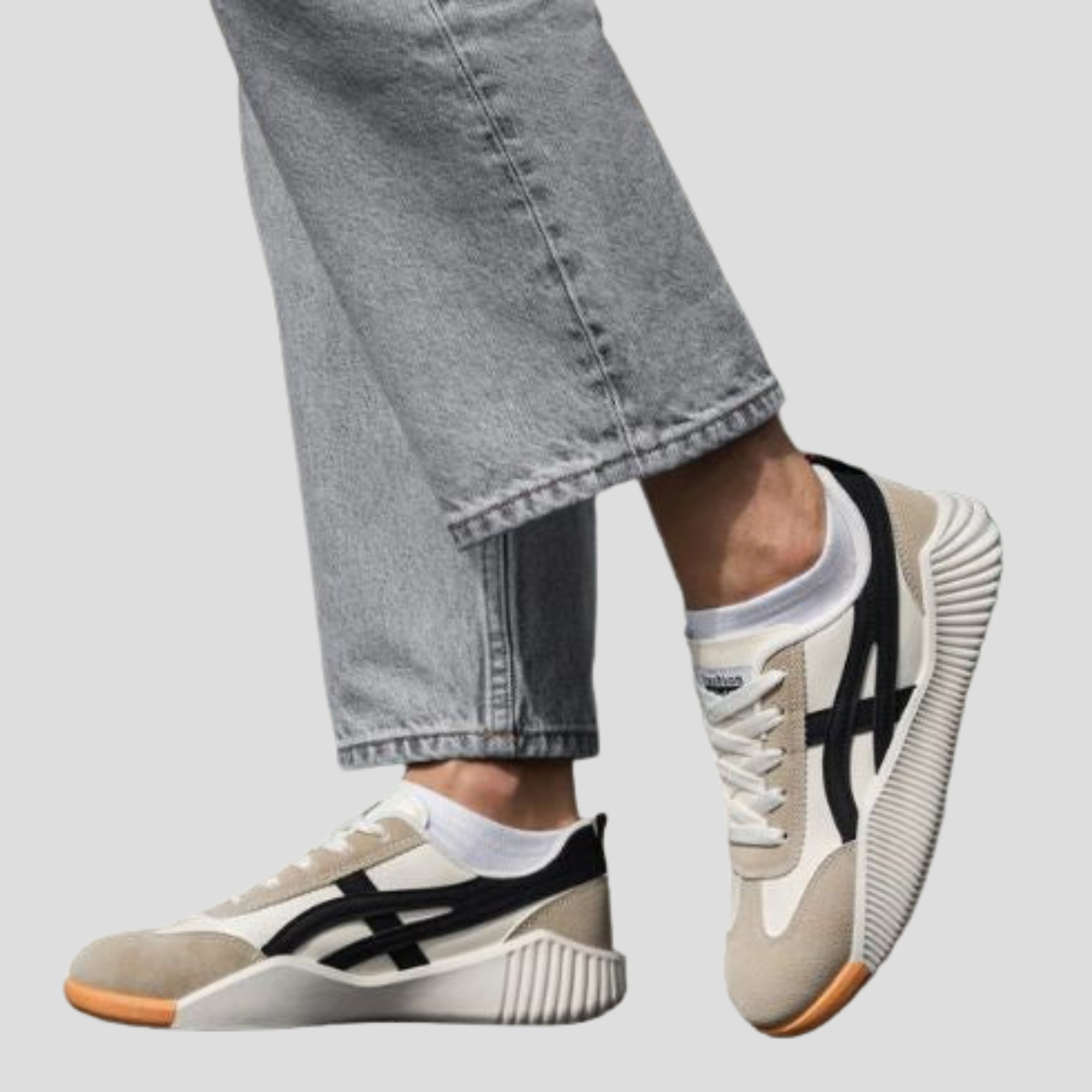 Women Sneakers | Low-Profile Shape & Contrast Panel Design for Daily Wear