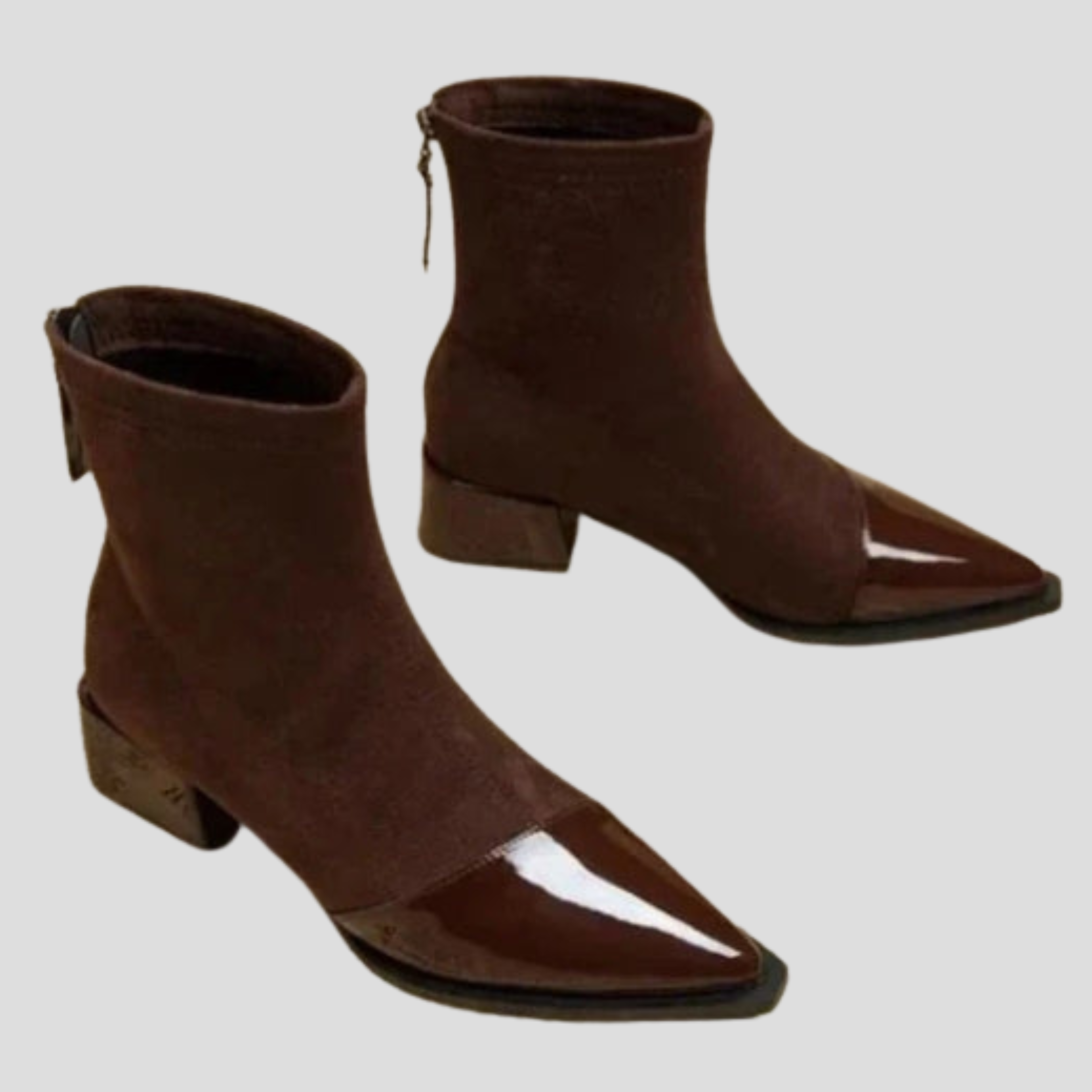 Women Boots | Ankle Height Design & Defined Contrast Structure for Daily Use