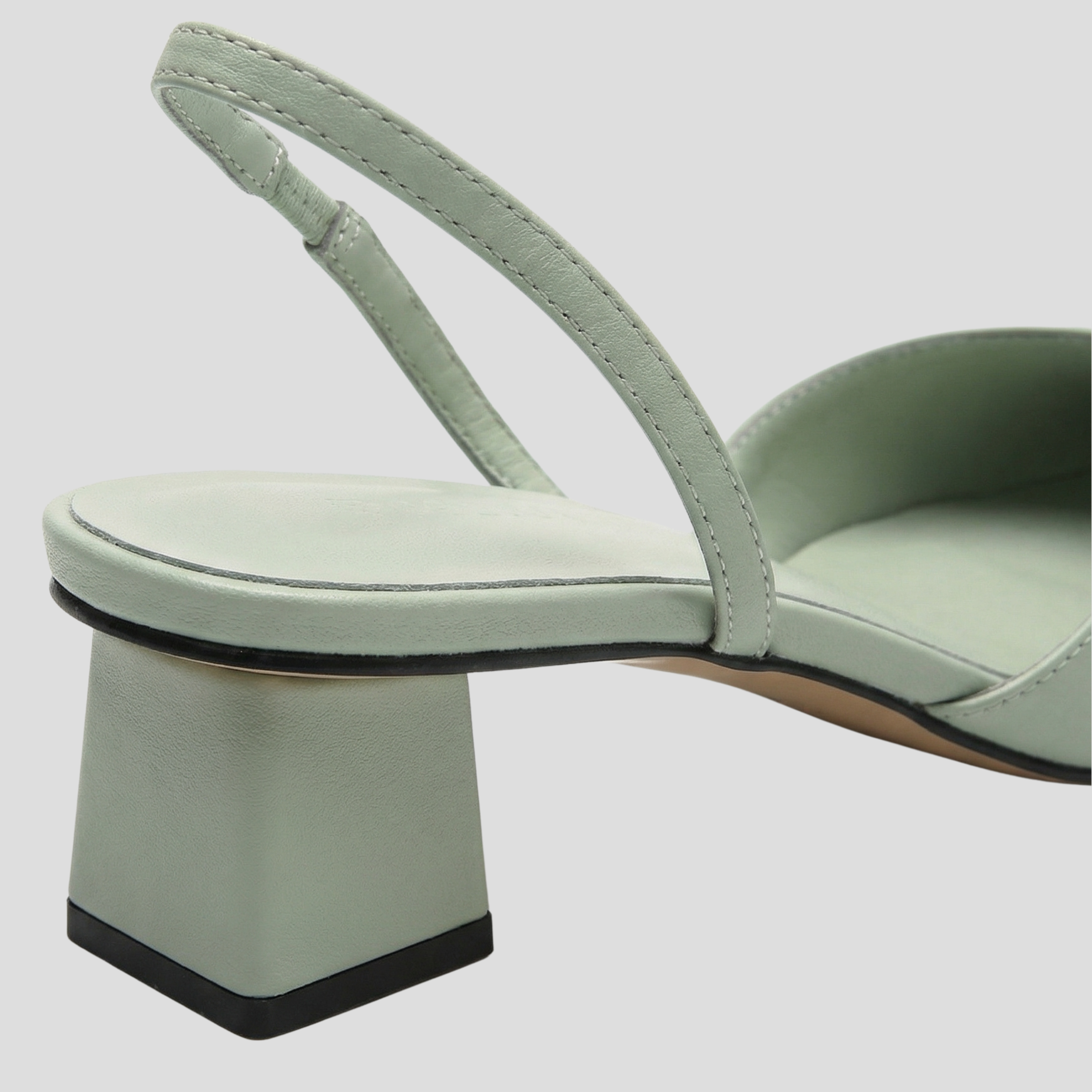 Women Heel | Slingback Strap Design & Pointed Toe Block Silhouette for Daily Wear