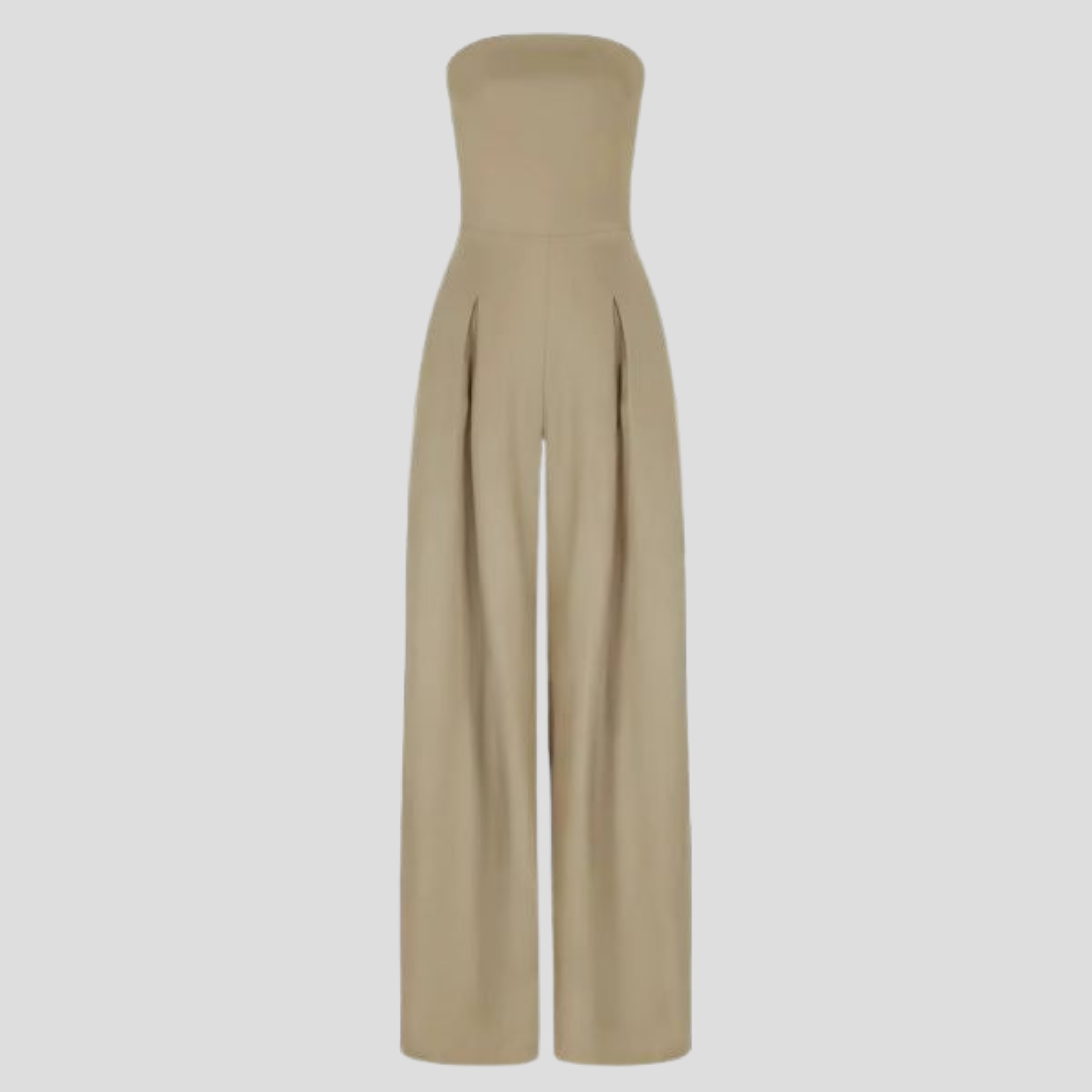 Women Jumpsuit | Strapless Silhouette & Straight Leg Design for Daily Wear