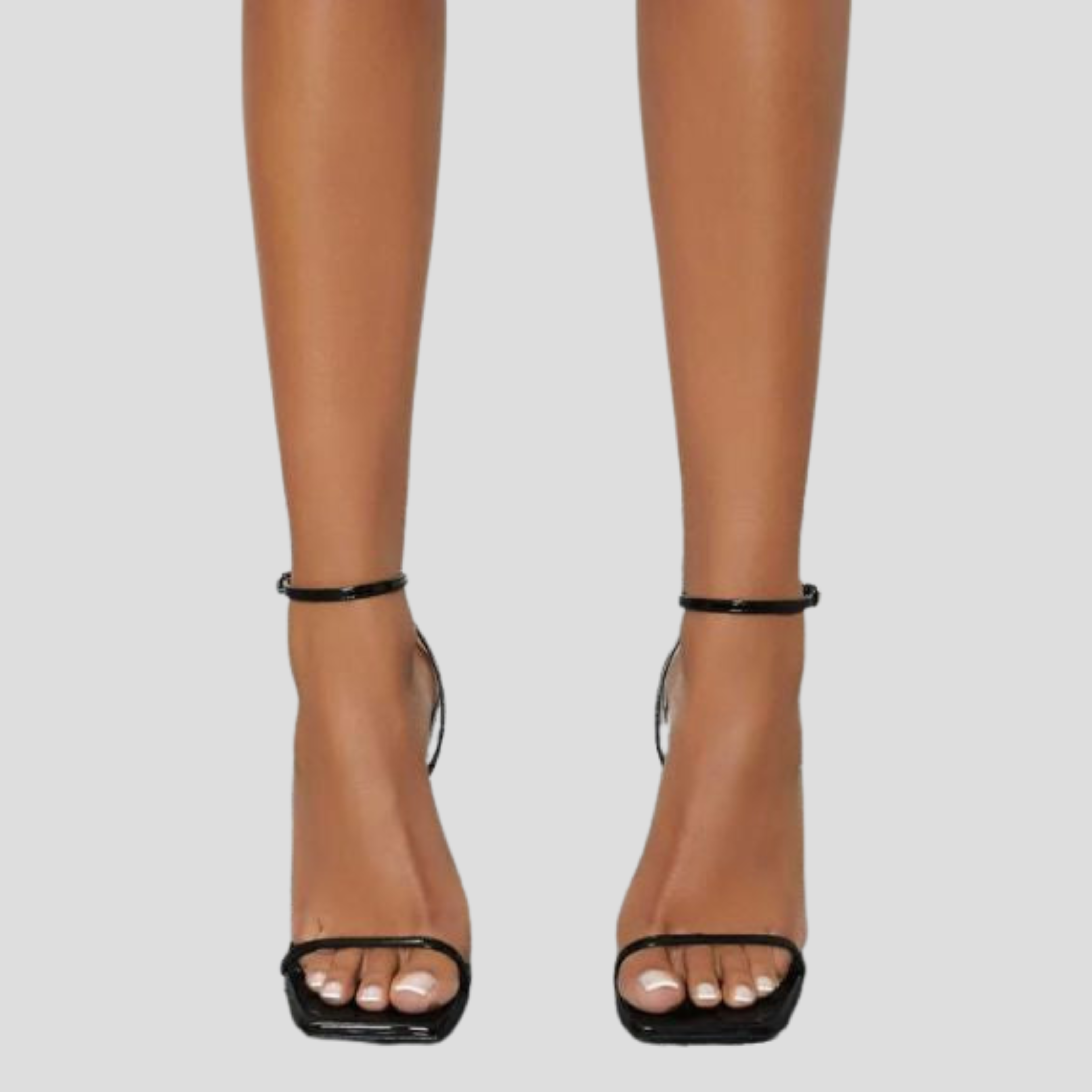 Women Heels | Square Toe Shape & Strappy Block Heel Design for Evening Wear