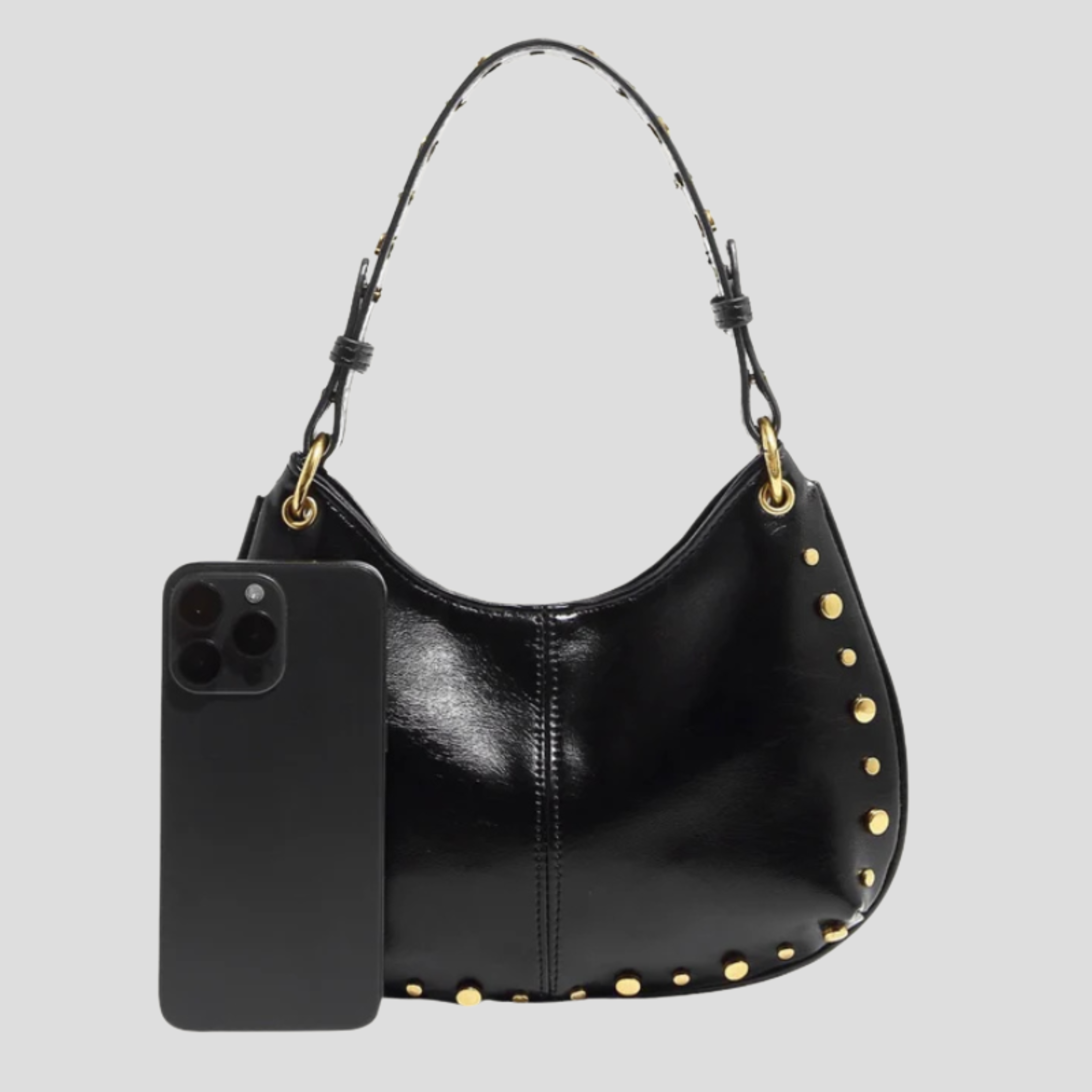 Women Bag | Compact Structure & Stud Detail Design for Daily Use