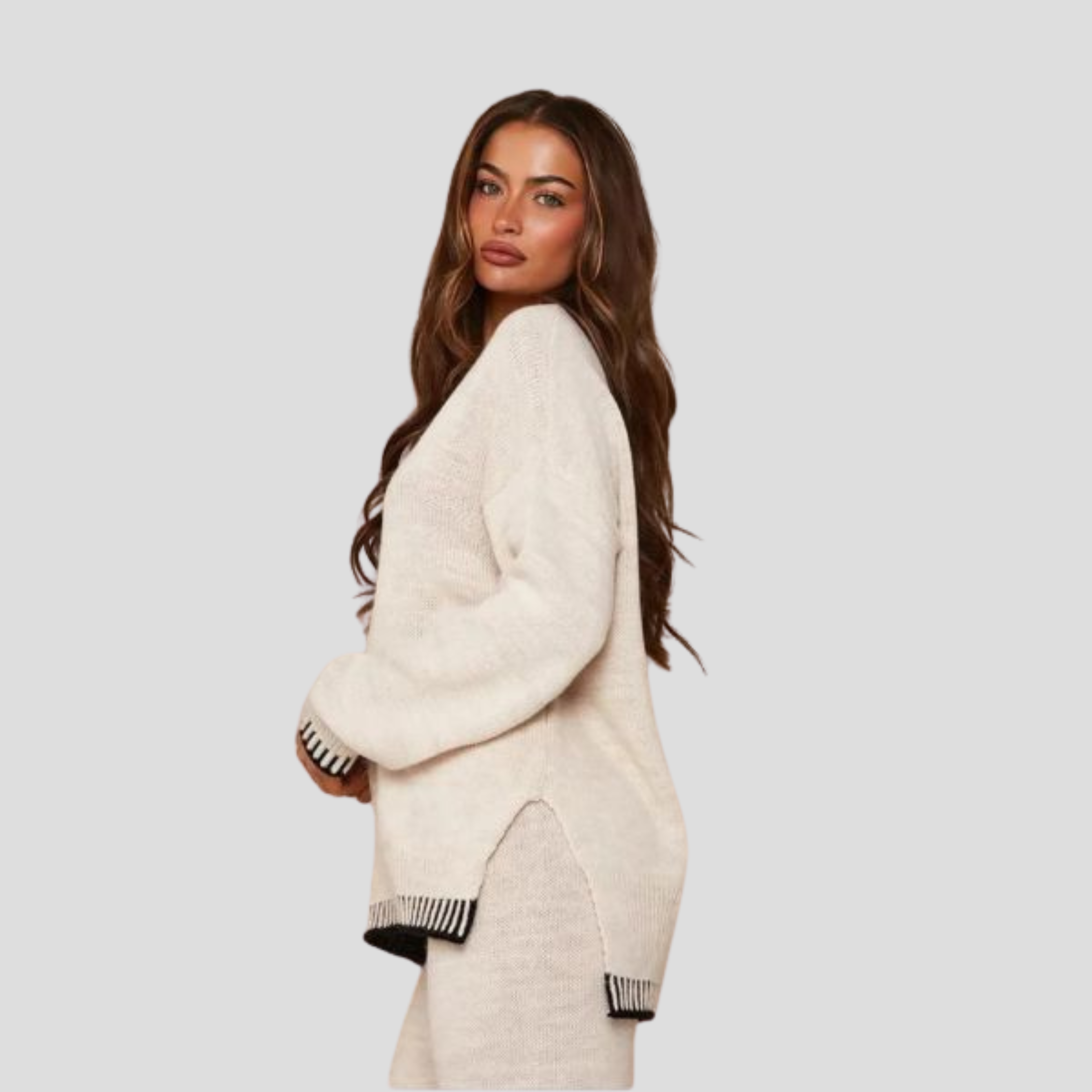 Women Lounge Set | Coordinated Upper Form & Straight Lower Alignment for Daily Wear