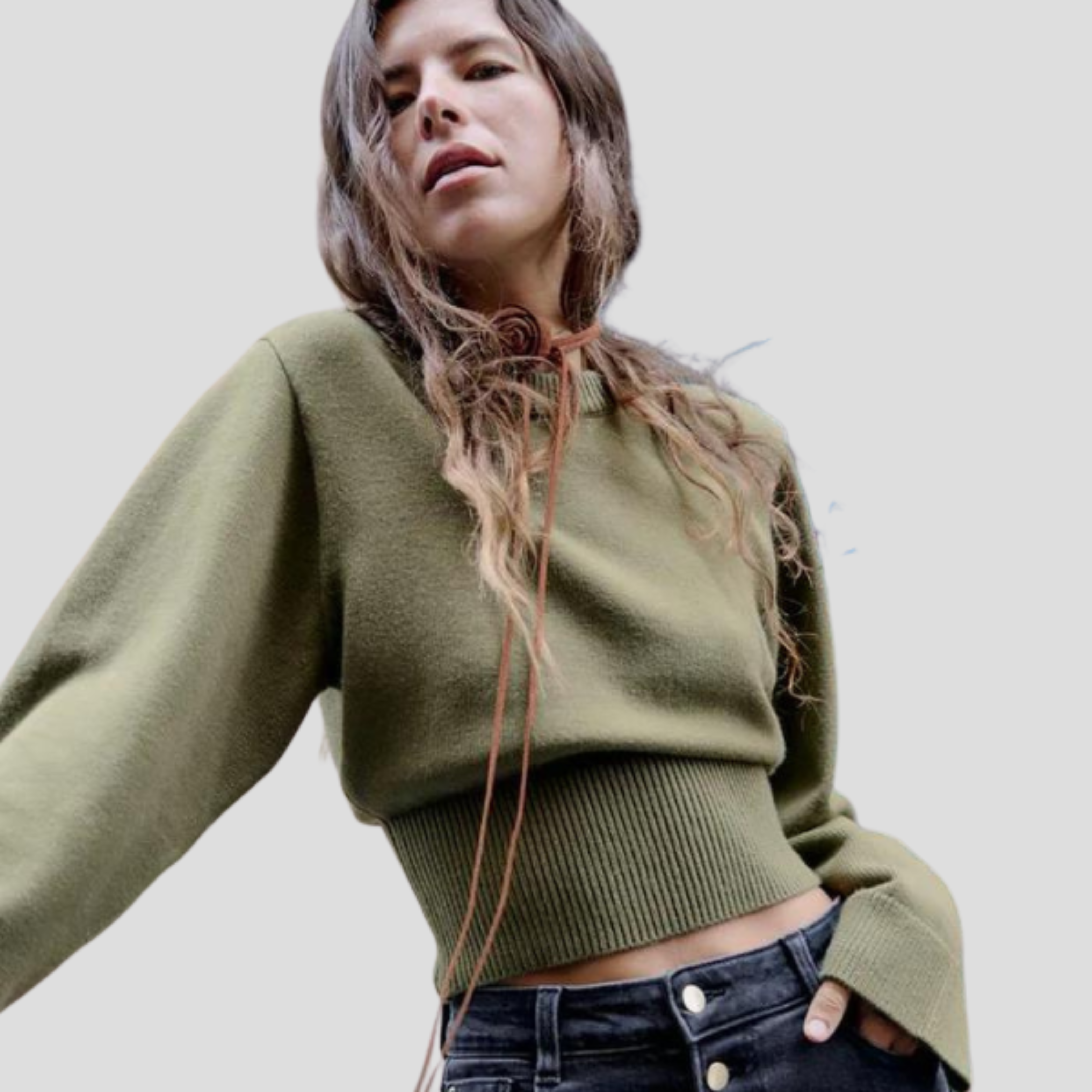 Women Sweater | Crew Neck Structure & Clean Silhouette for Everyday Use