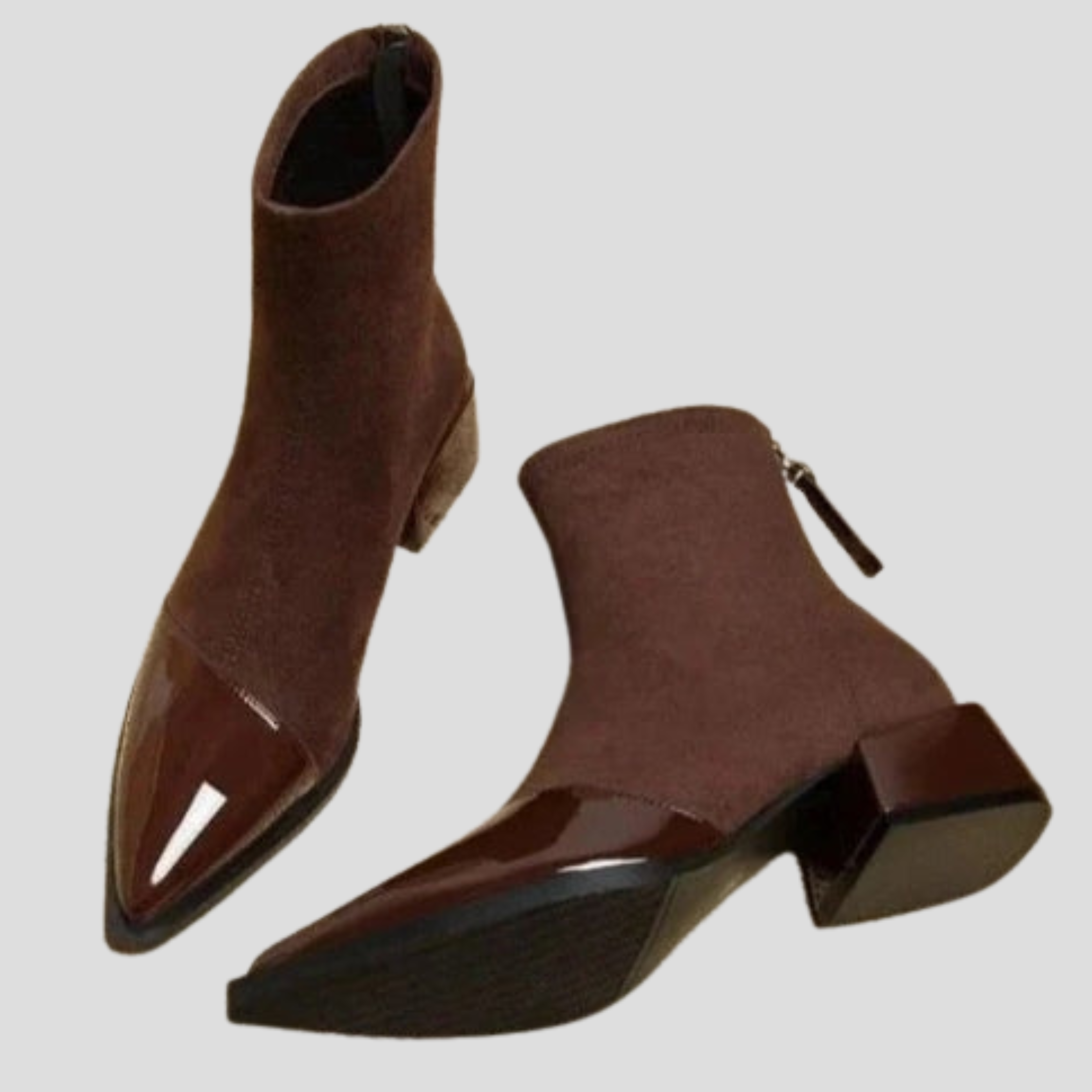 Women Boots | Ankle Height Design & Defined Contrast Structure for Daily Use