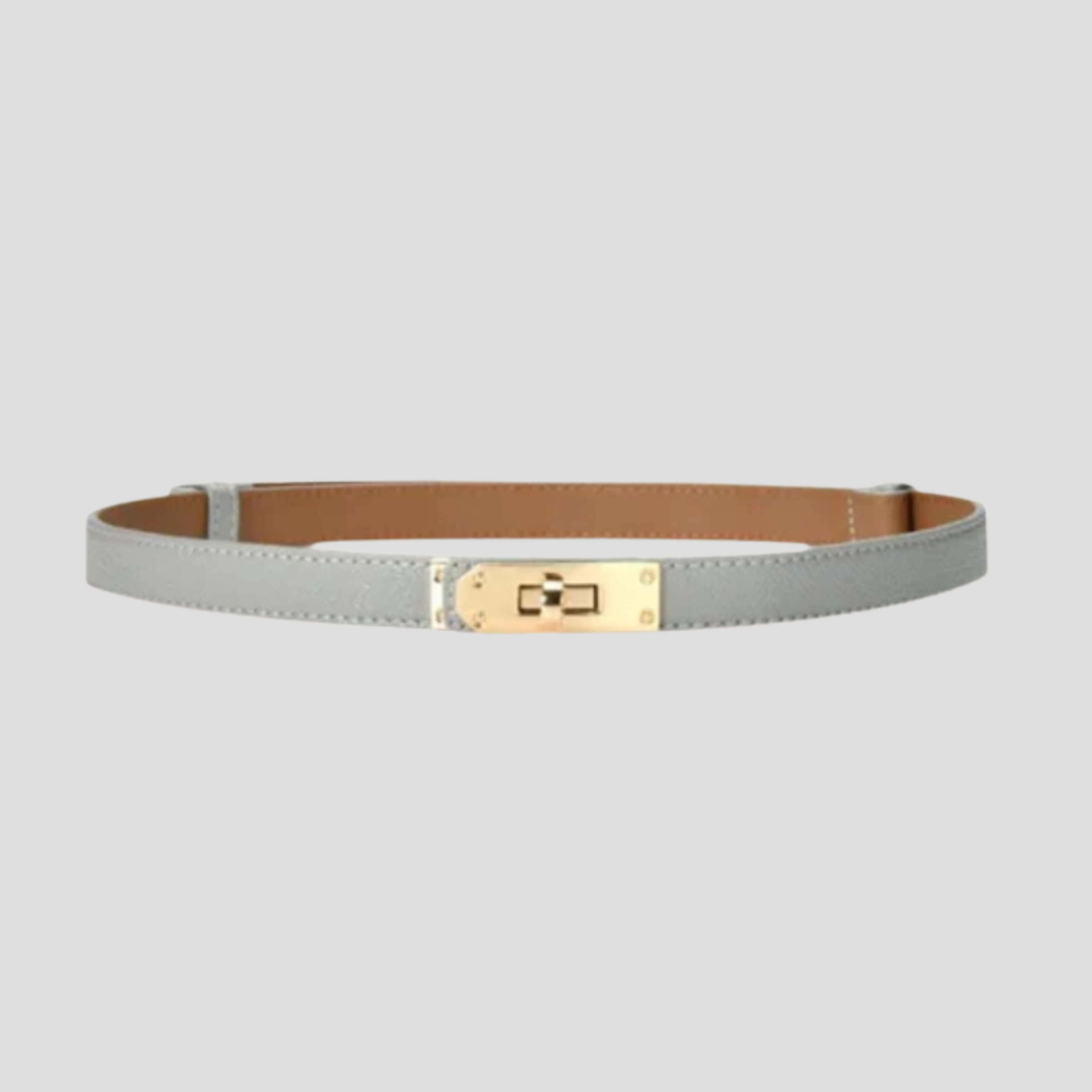 Women Belt | Straight Strap Design & Defined Buckle Shape for Daily Wear