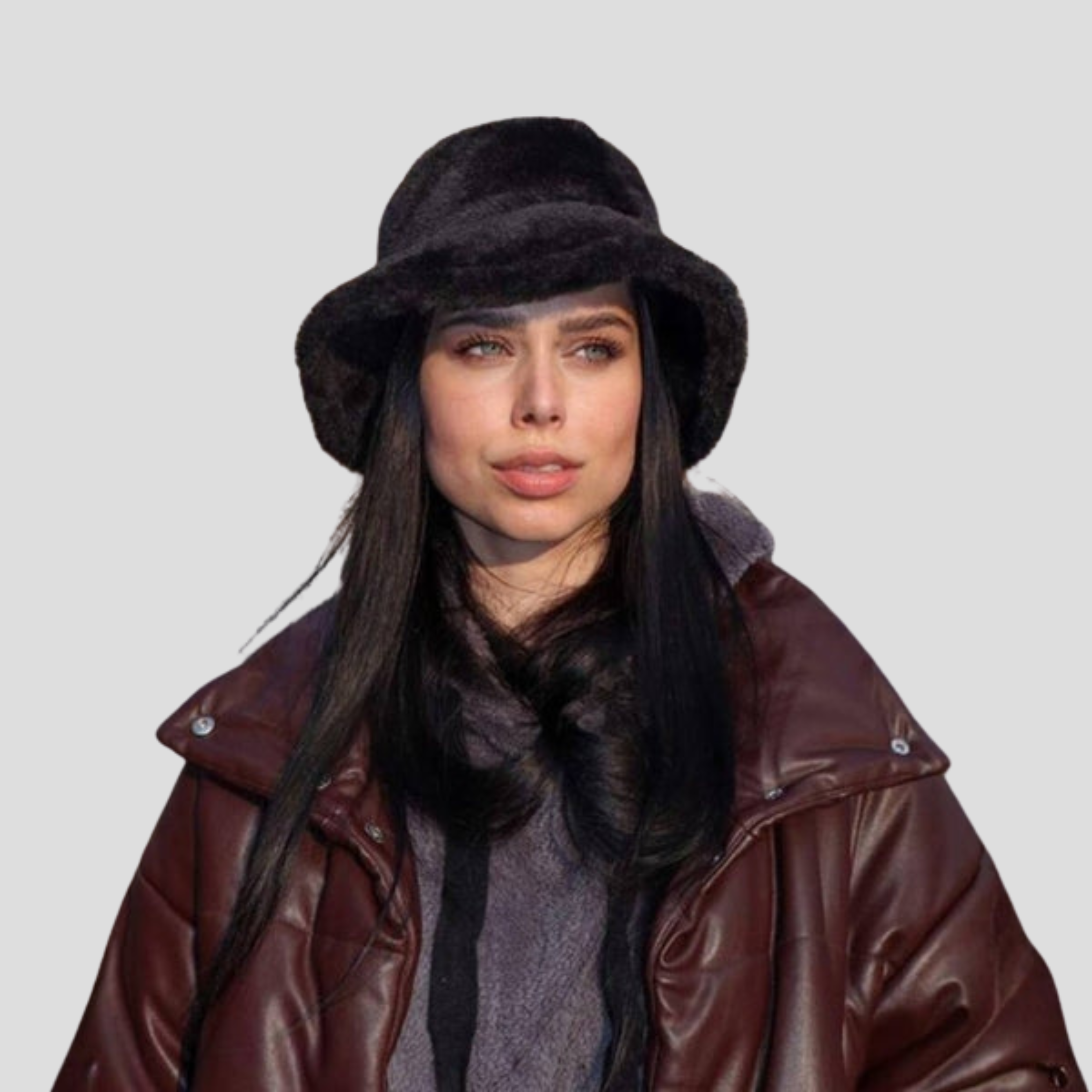 Women Bucket Hat | Rounded Crown Shape & Contoured Brim Design for Daily Wear