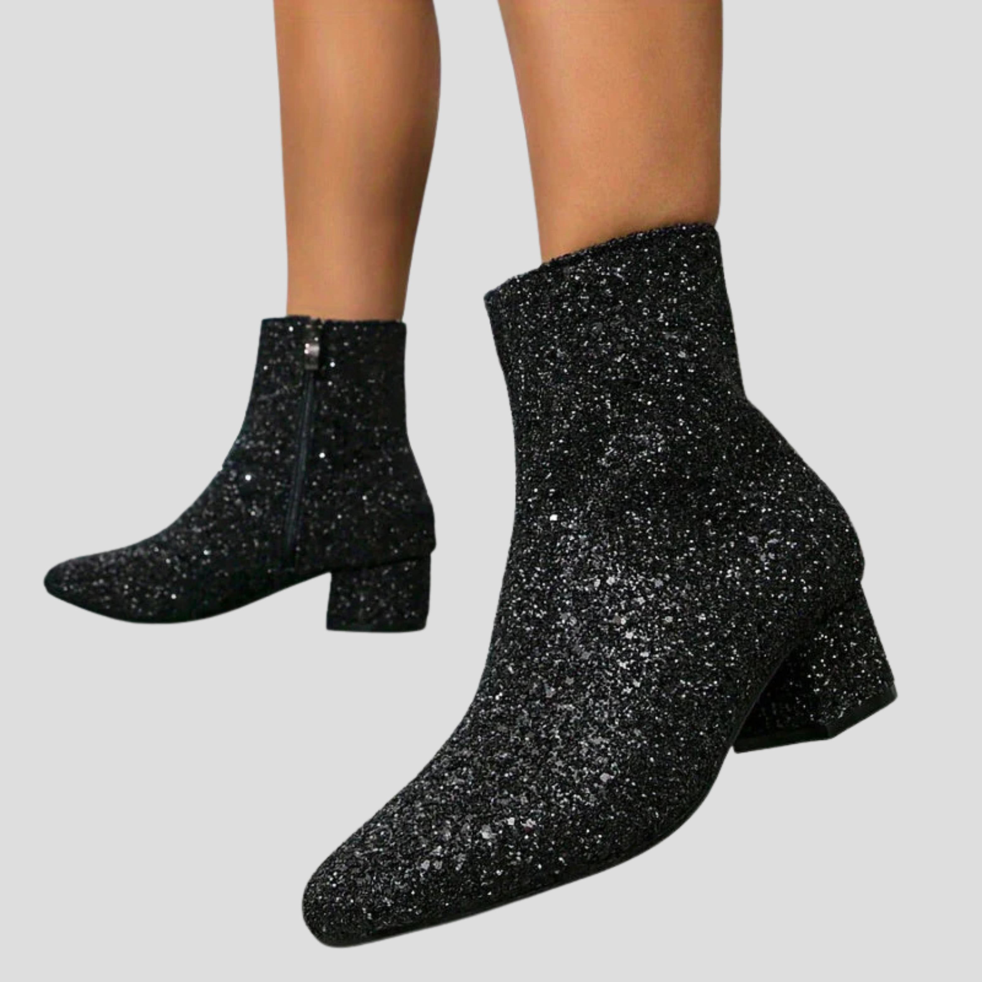 Women Boots | Ankle Height Form & Shimmered Surface Design for Daily Use