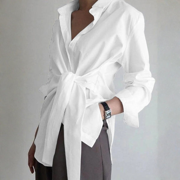 The Milan Tie-Waist Shirt