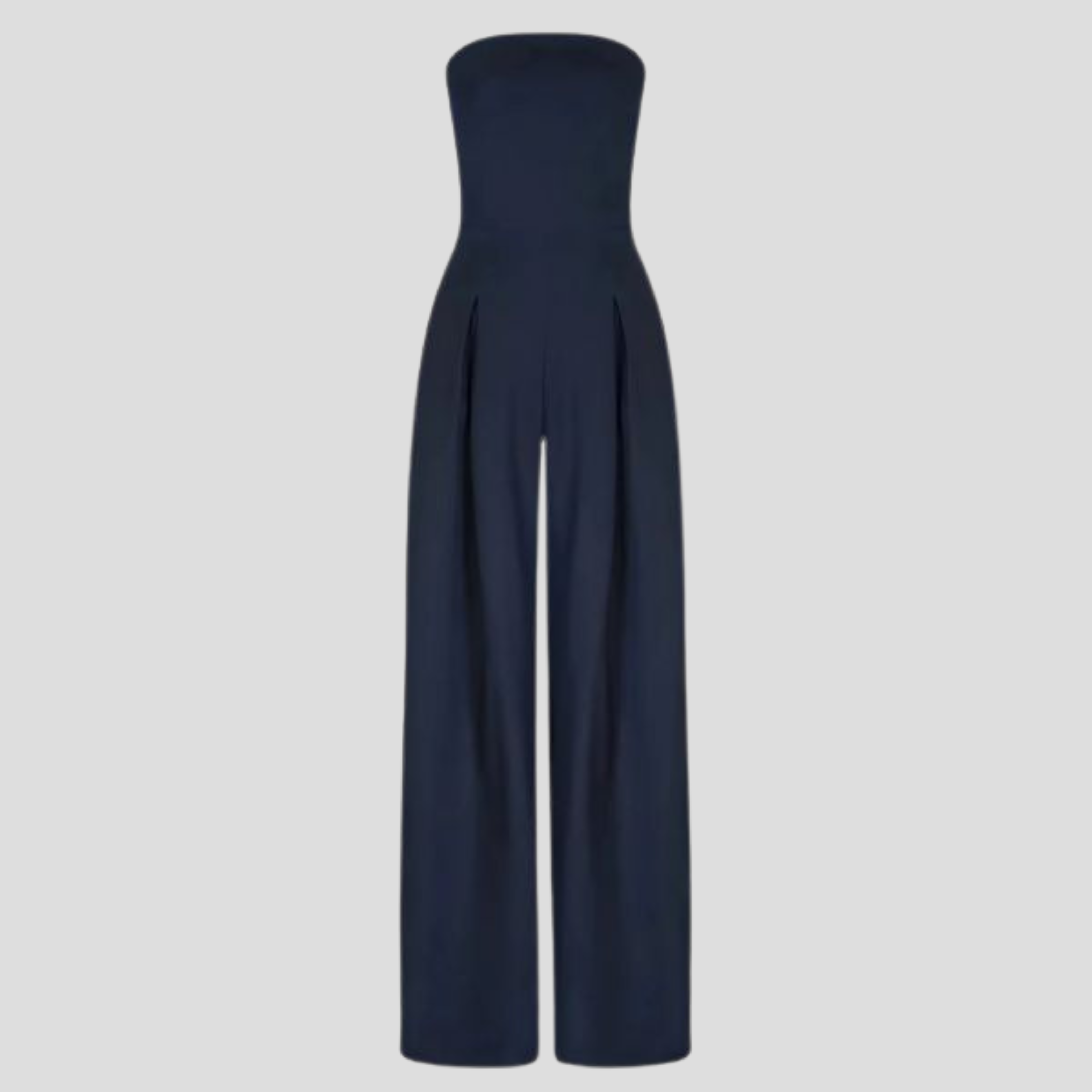 Women Jumpsuit | Strapless Silhouette & Straight Leg Design for Daily Wear