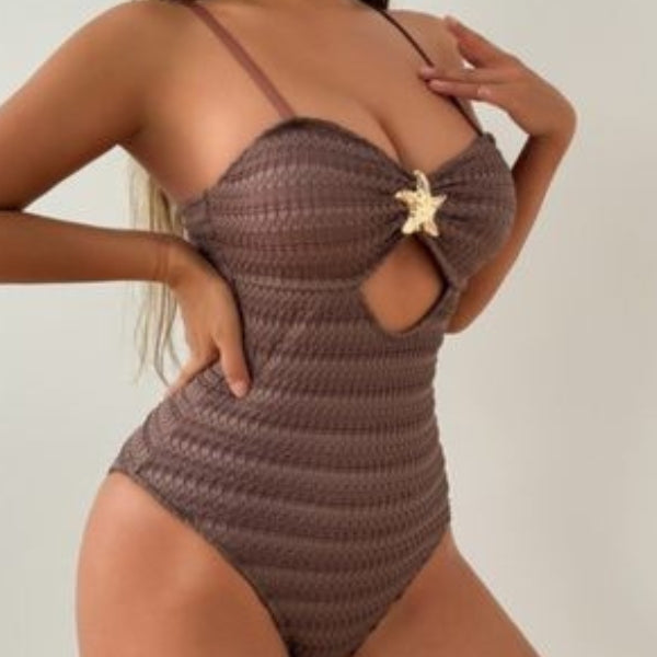 The Riviera Starfish Cut-Out Swimsuit