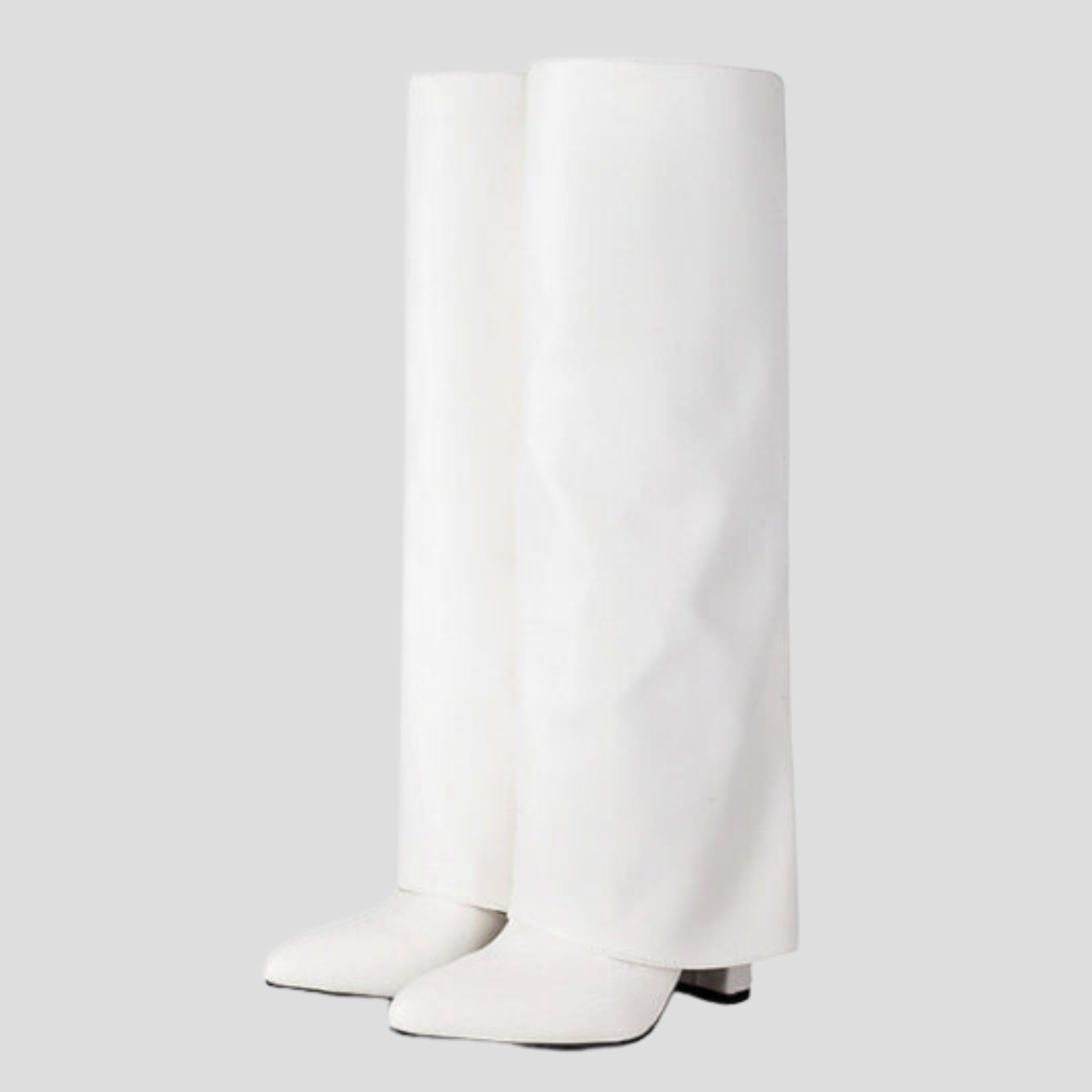 Women Boots | Sculpted Knee-High Form & Square Heel Design for Daily Wear