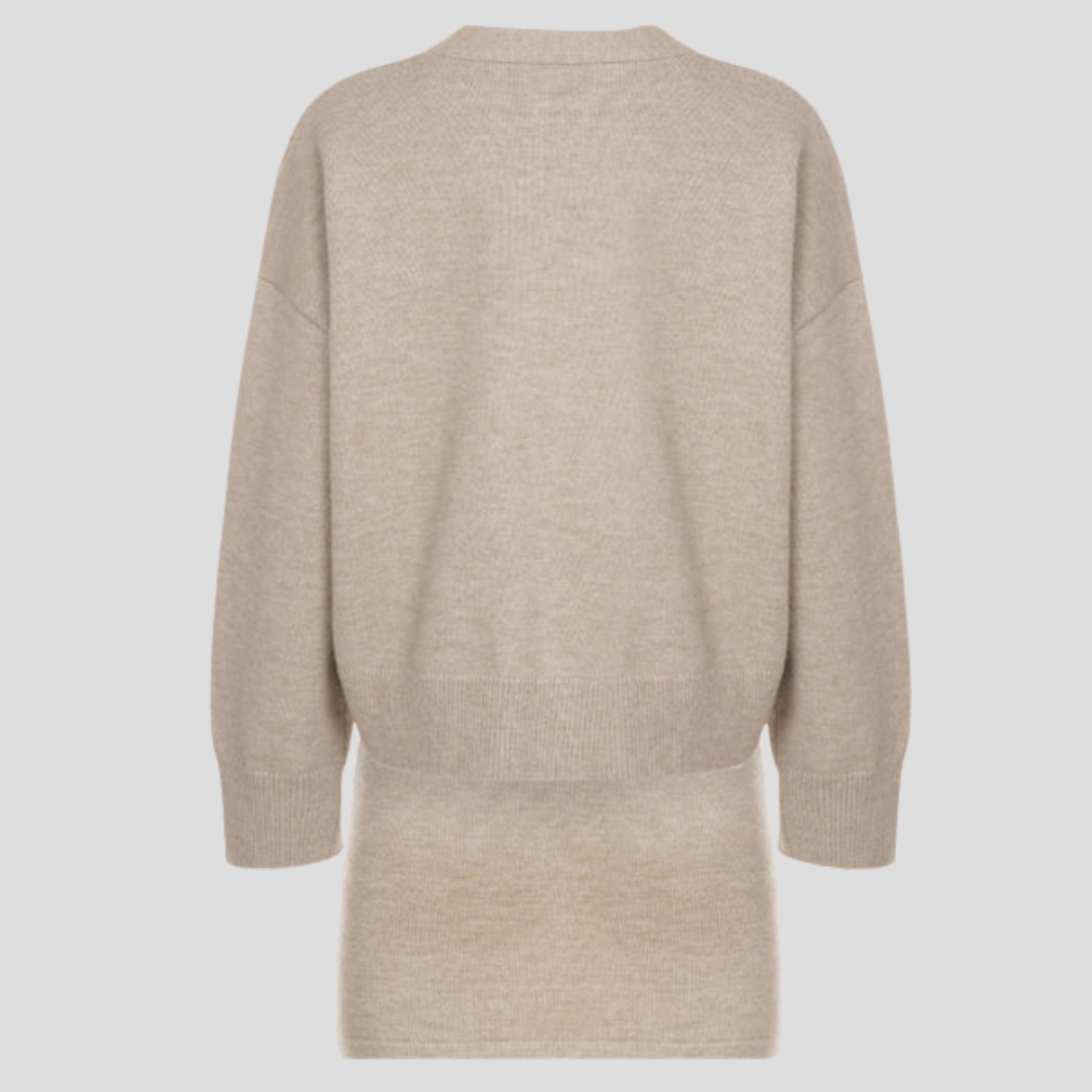 Women Cardigan Skirt Set | V-Neck Upper Form & Coordinated Mini Skirt Alignment for Daily Wear