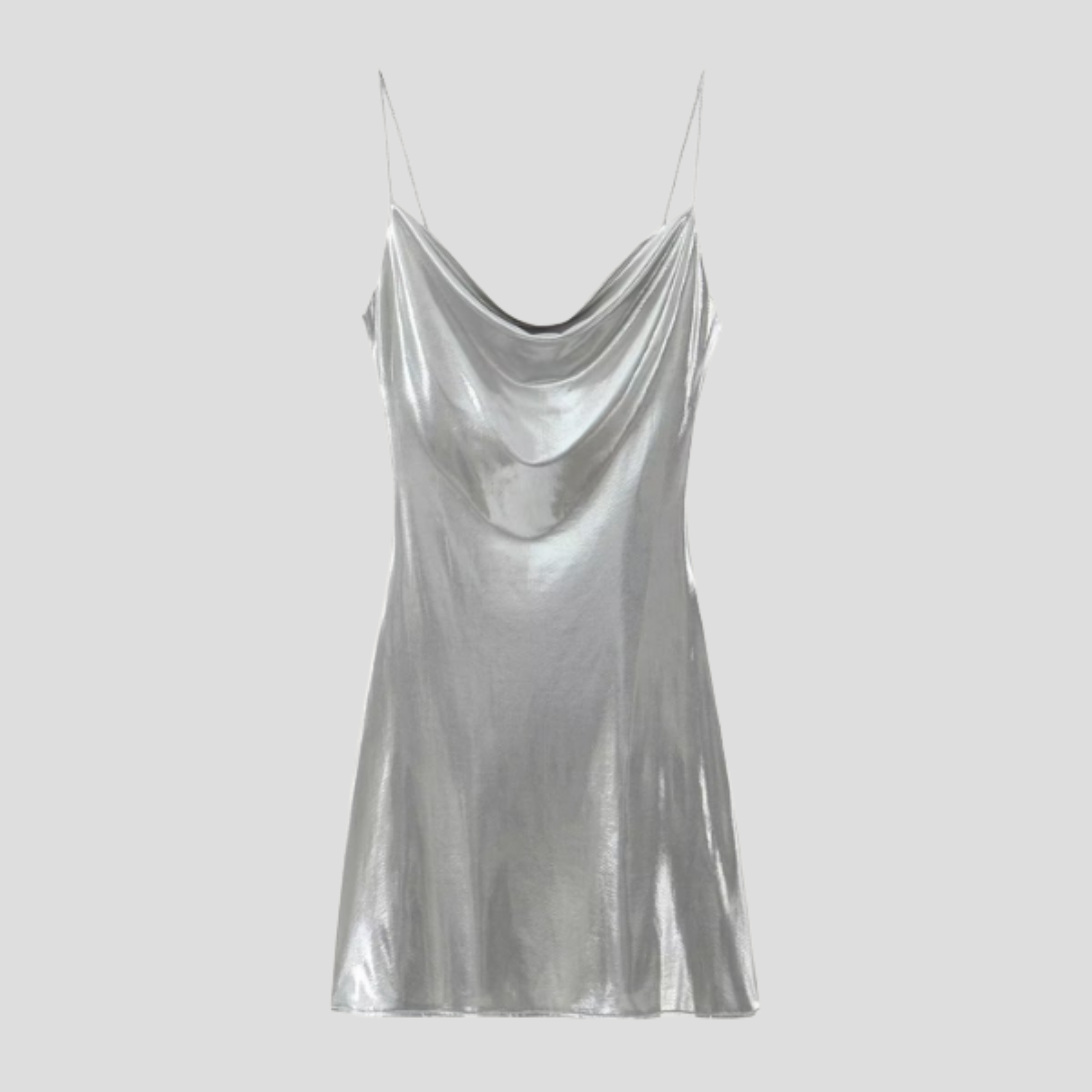 Women Slip Dress | Cowl Neckline Detail & Fluid Silhouette for Evening Wear