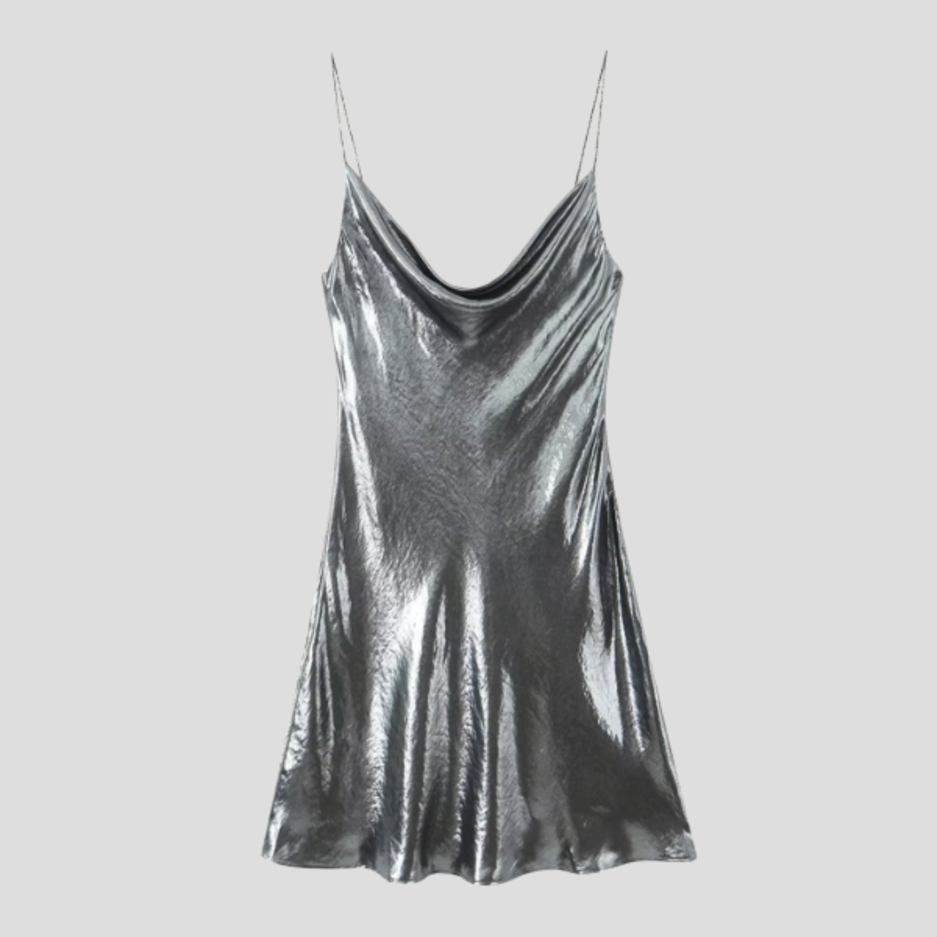 Women Slip Dress | Cowl Neckline Detail & Fluid Silhouette for Evening Wear