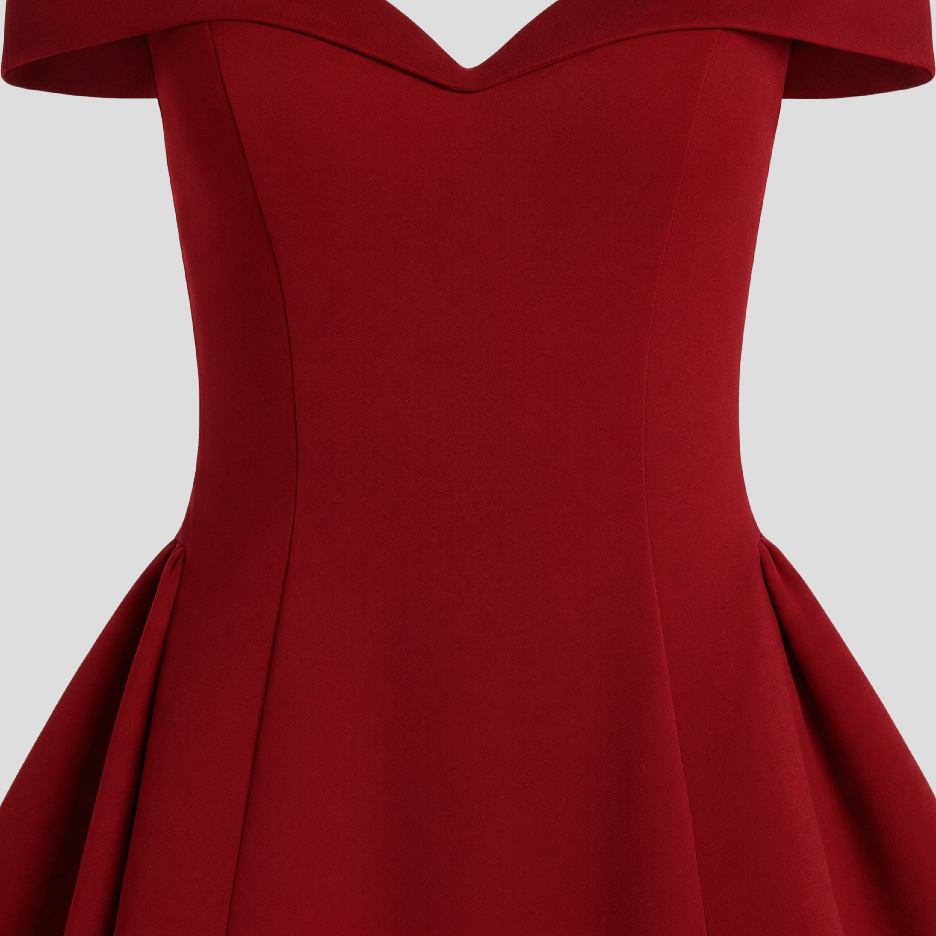 Women Mini Dress | Sweetheart Off-Shoulder Neckline & Flared Hem Silhouette for Evening Wear