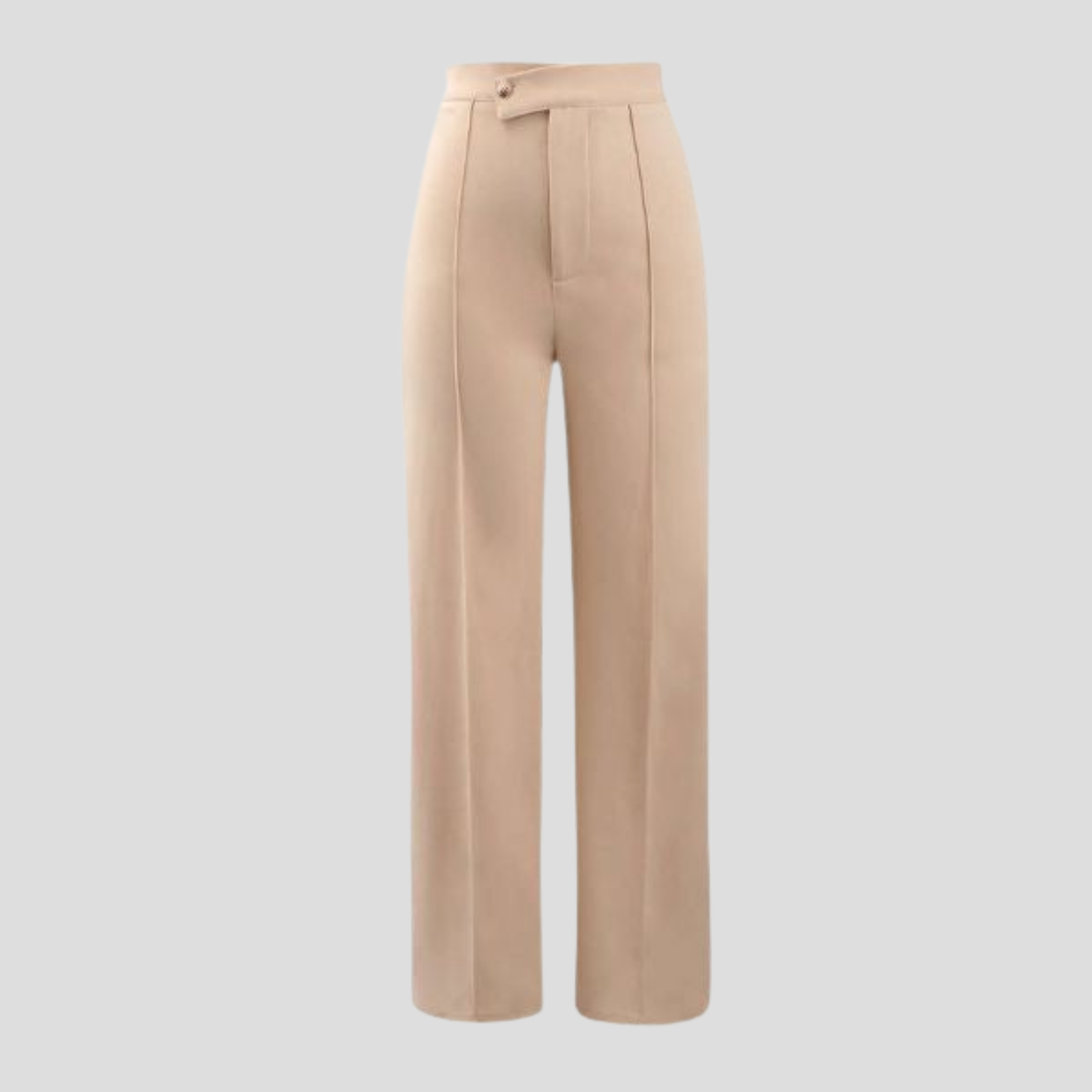 Women Trousers | High-Waist Design & Elongated Straight-Leg Silhouette for Formal Wear
