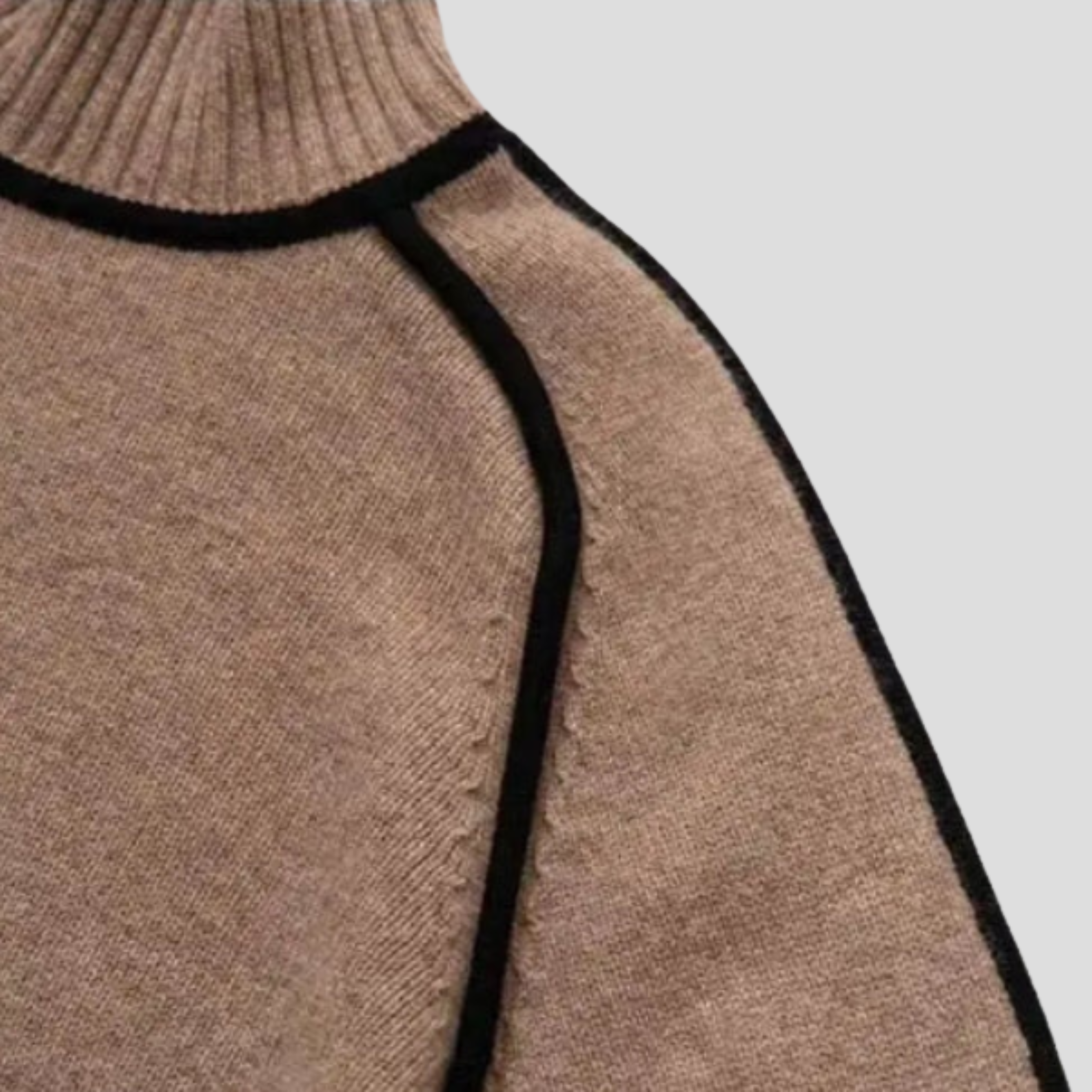 Women Sweater | High Neck Structure & Long Sleeve Form for Daily Use
