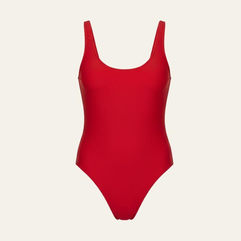 The Riviera Scoop-Neck Open-Back Swimsuit