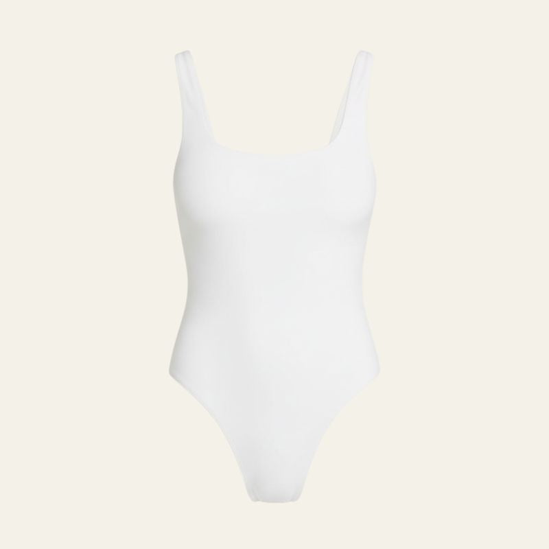 The Riviera Scoop-Neck Open-Back Swimsuit