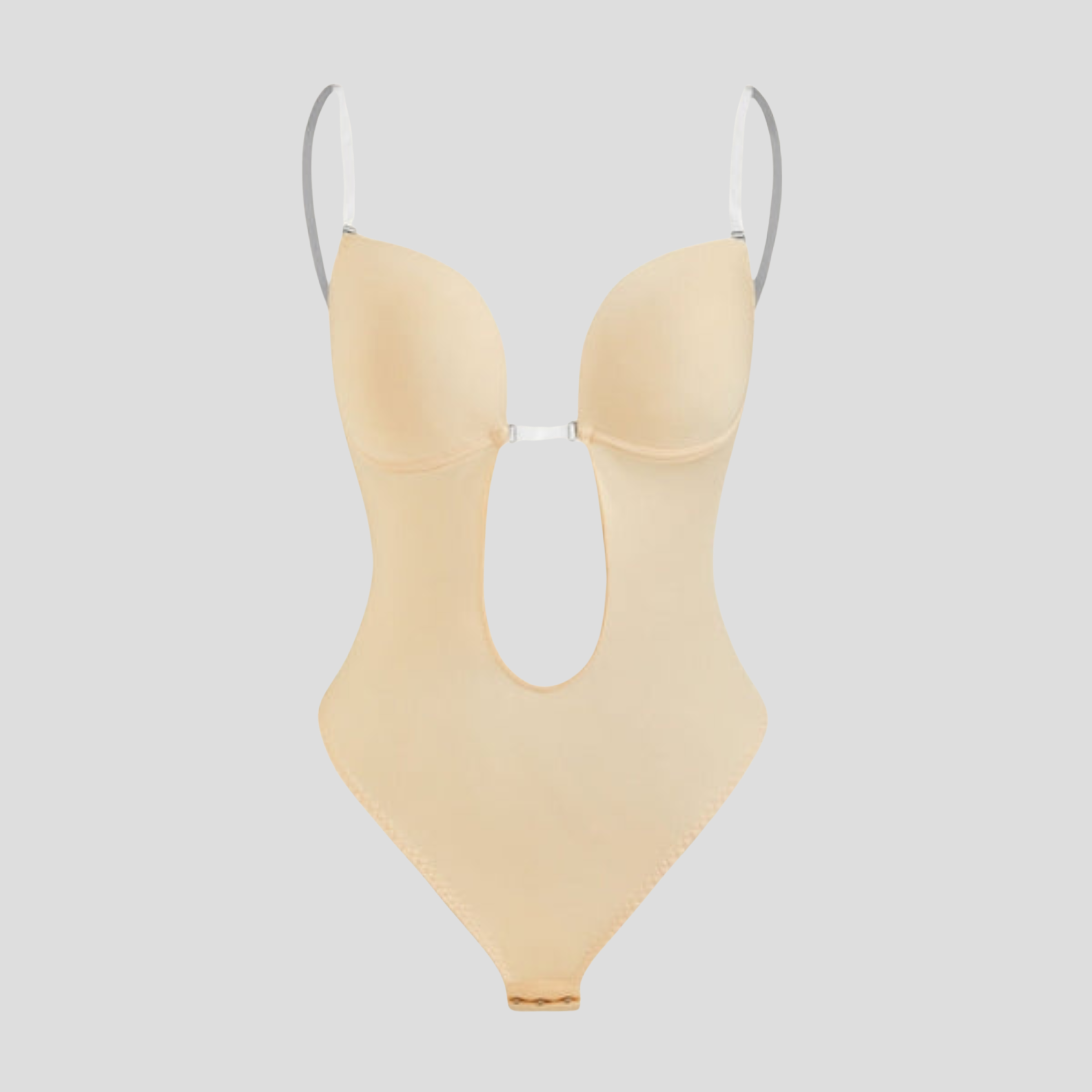 Women Bodysuit | Plunge Front Detail & Underwire Structured Silhouette for Layering