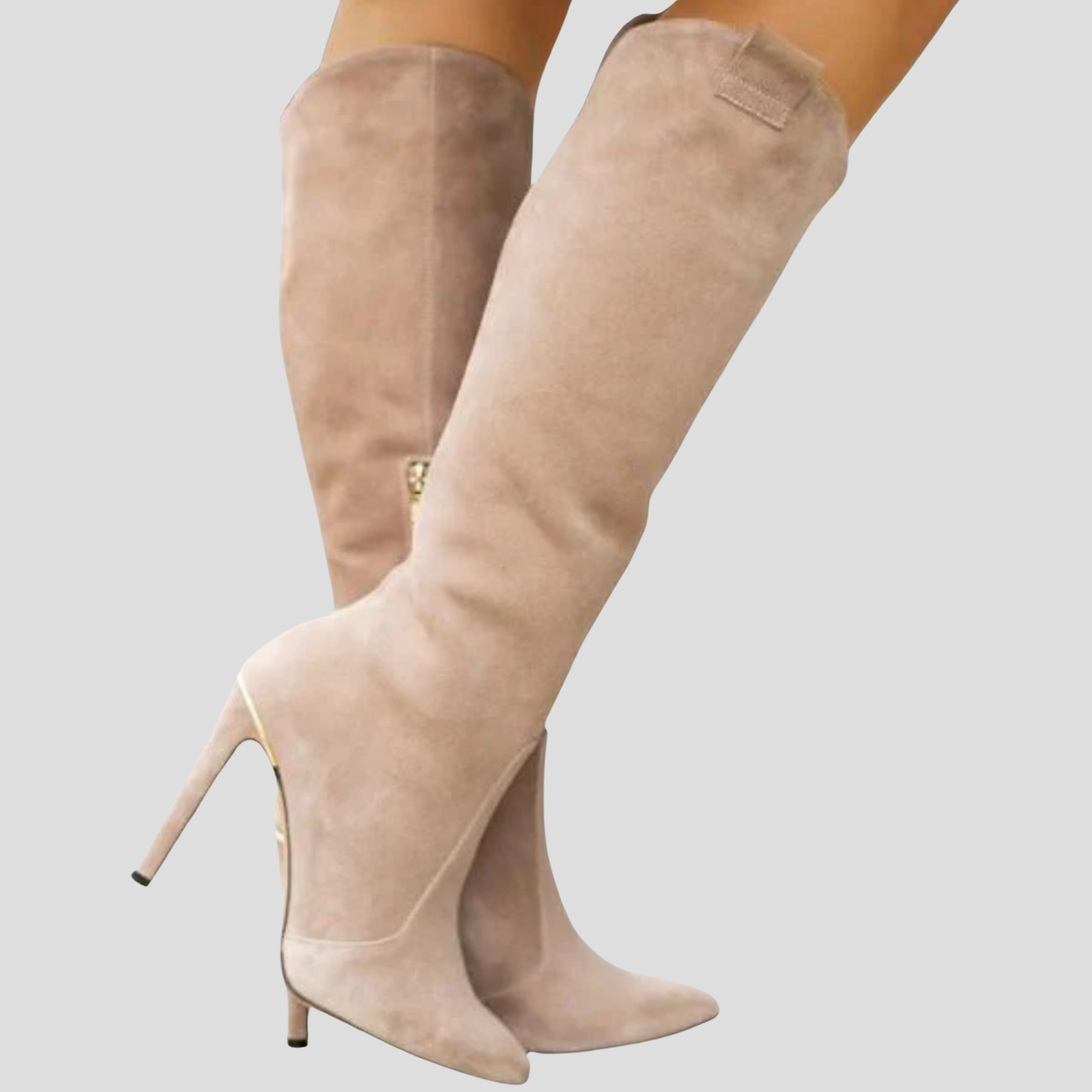 Women Boots | Knee-High Structure & Pointed Toe with Slim Heel Design