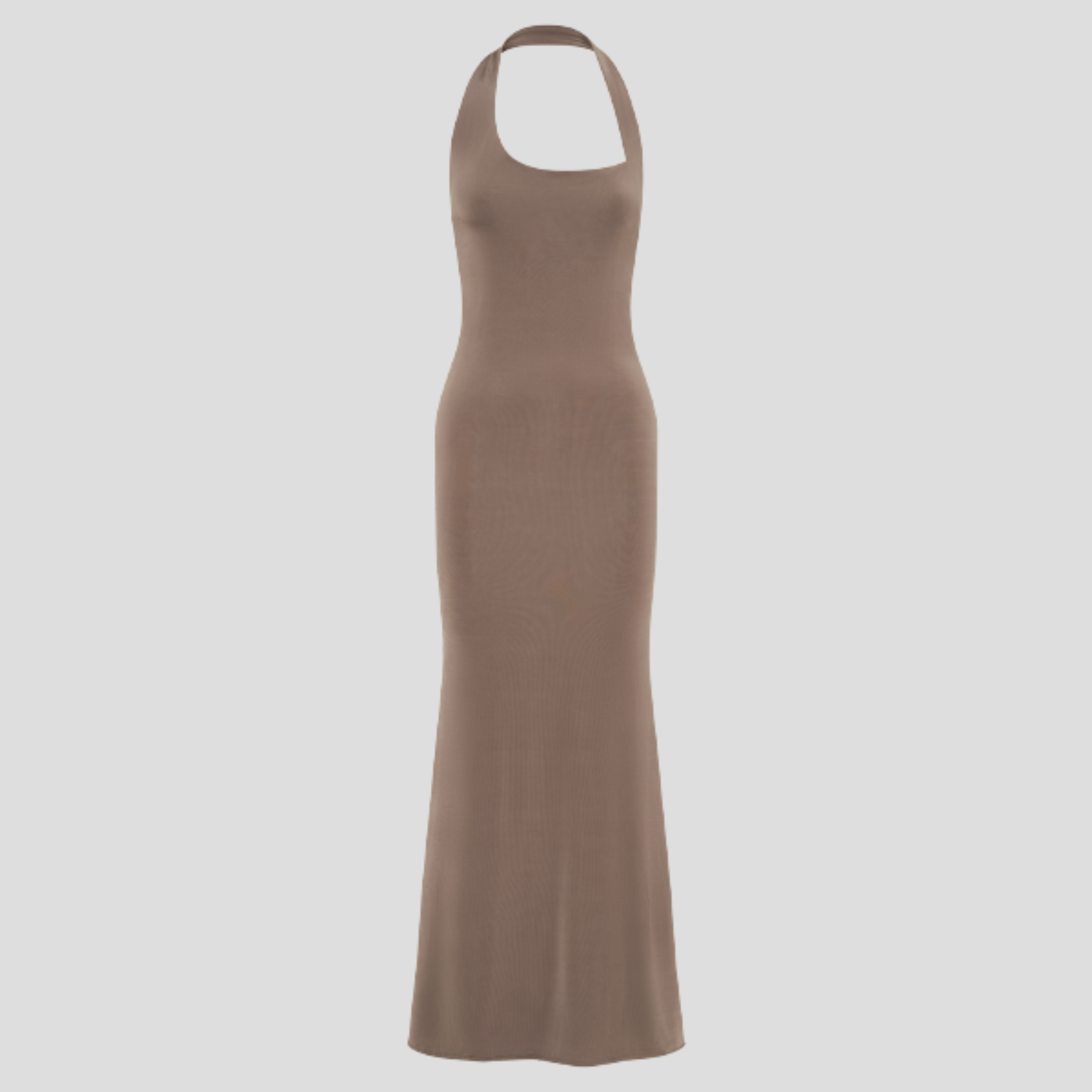 Women Maxi Dress | Halter Neckline Form & Draped Outline Alignment for Occasion Wear