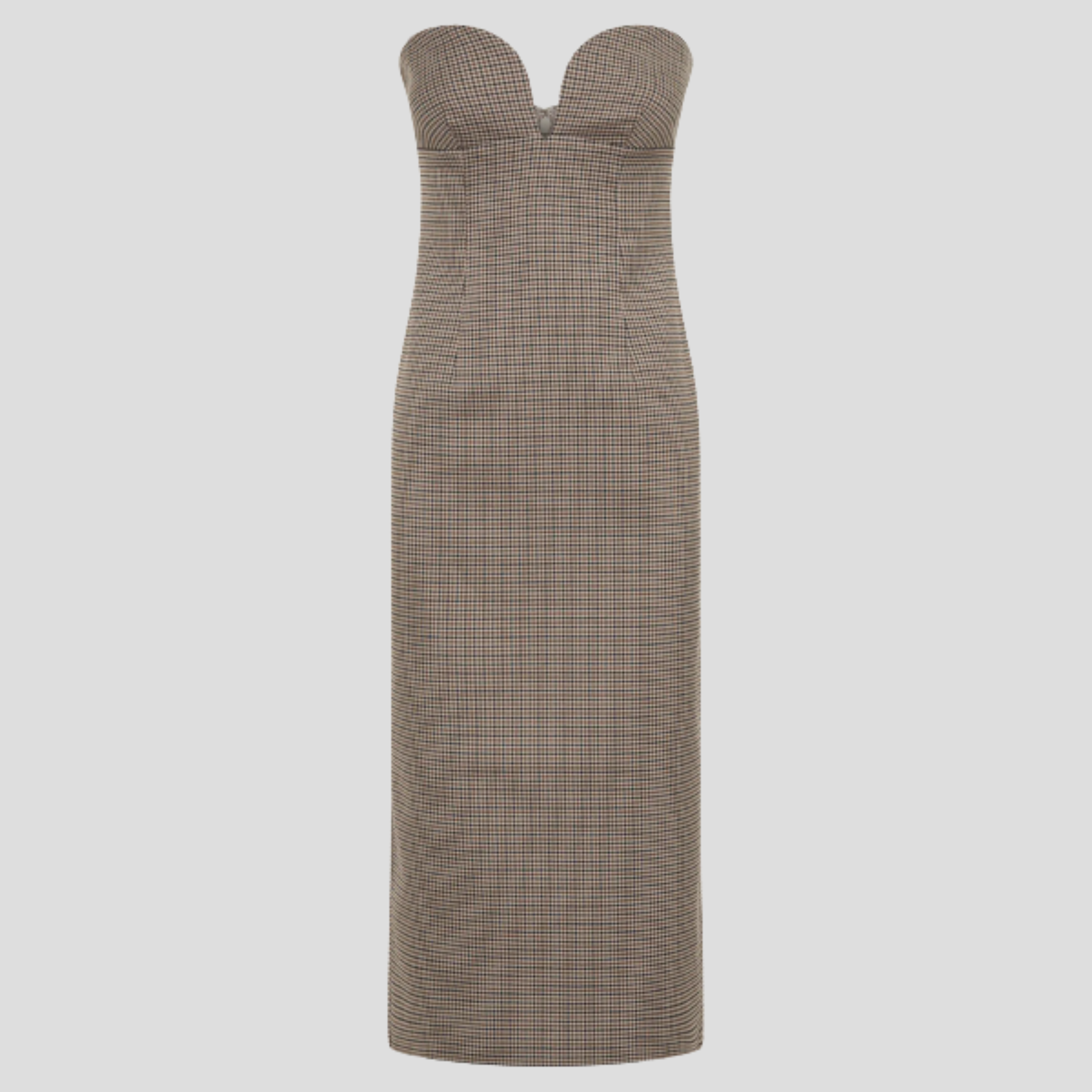 Women Midi Dress | Sweetheart Neckline Form & Strapless Alignment for Occasion Wear