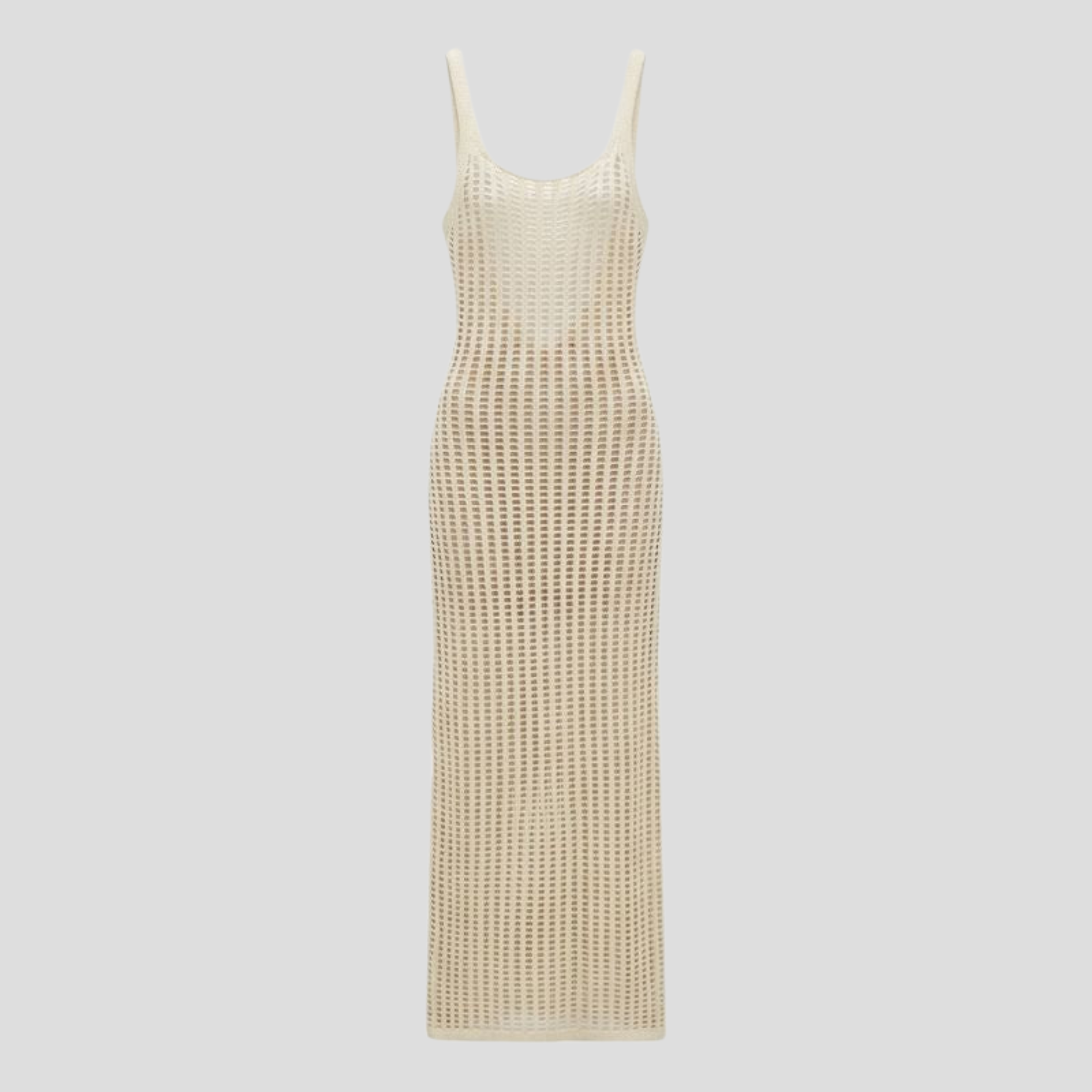 Women Maxi Dress | Backless Form & Open Pattern Alignment for Occasion Wear