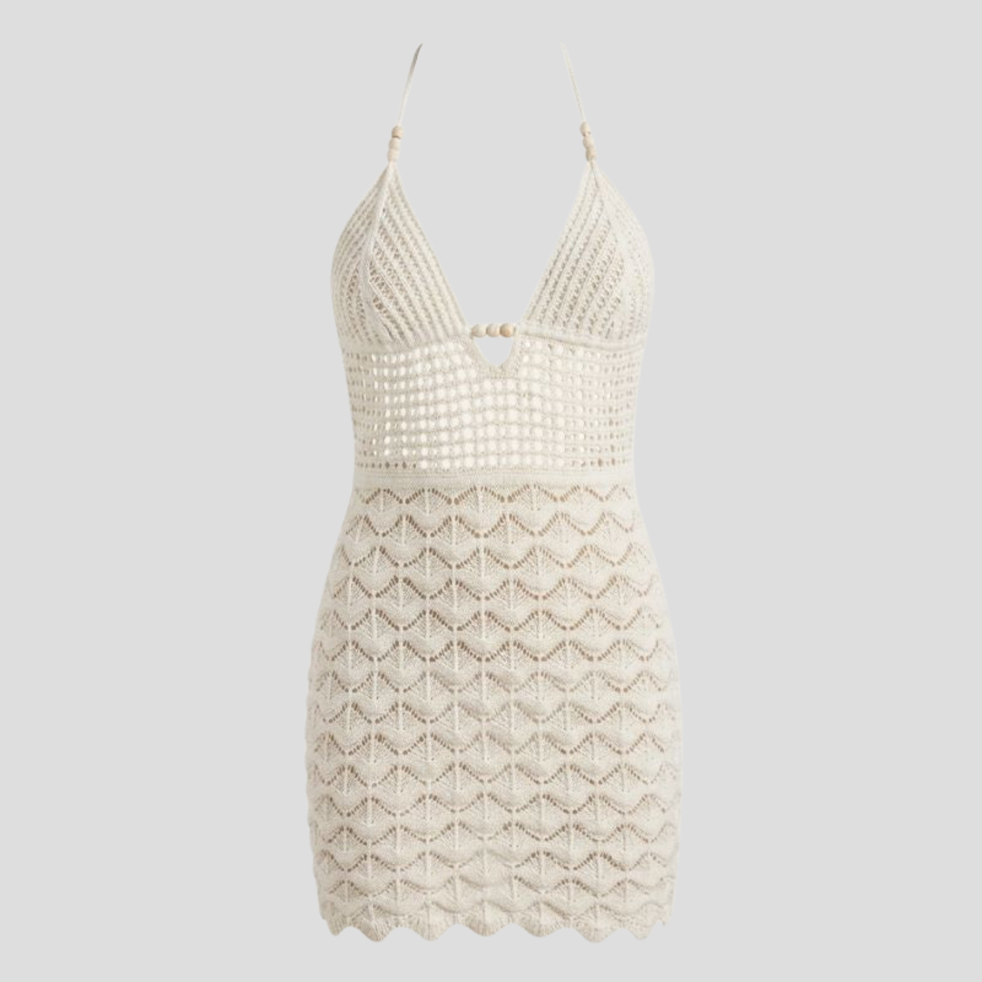 Women Mini Dress | Halter Neckline Form & Open-Back Alignment for Occasion Wear