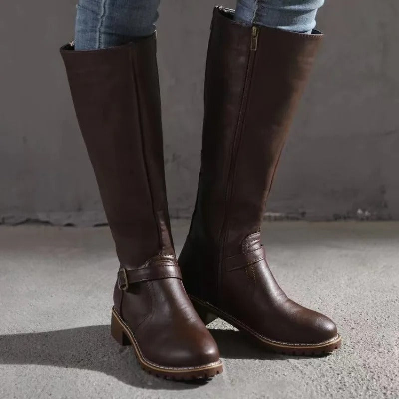 Knee-High Boots for Women | Tall Fashion Boots | Side Zipper